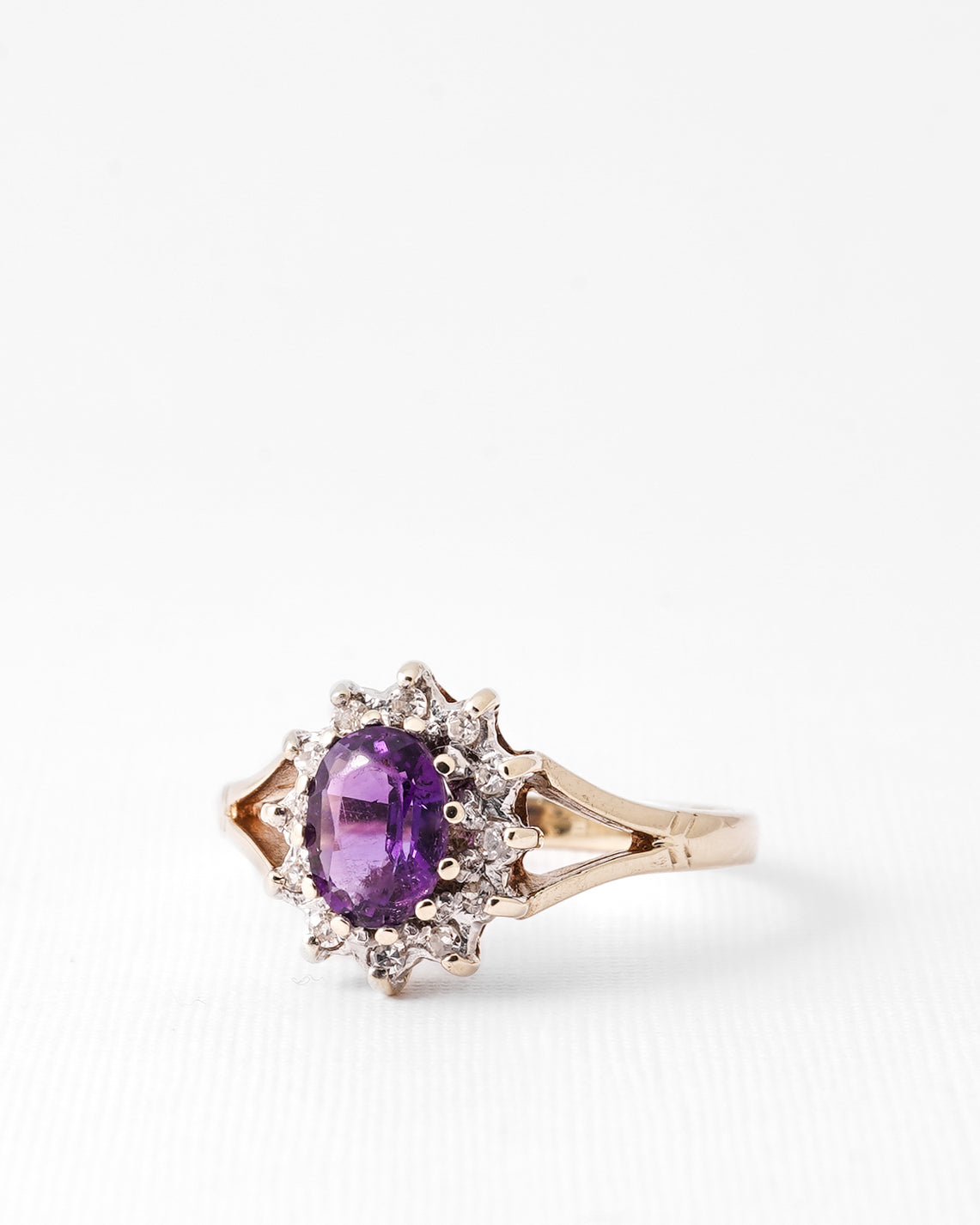 Indigo Vintage Amethyst Diamond