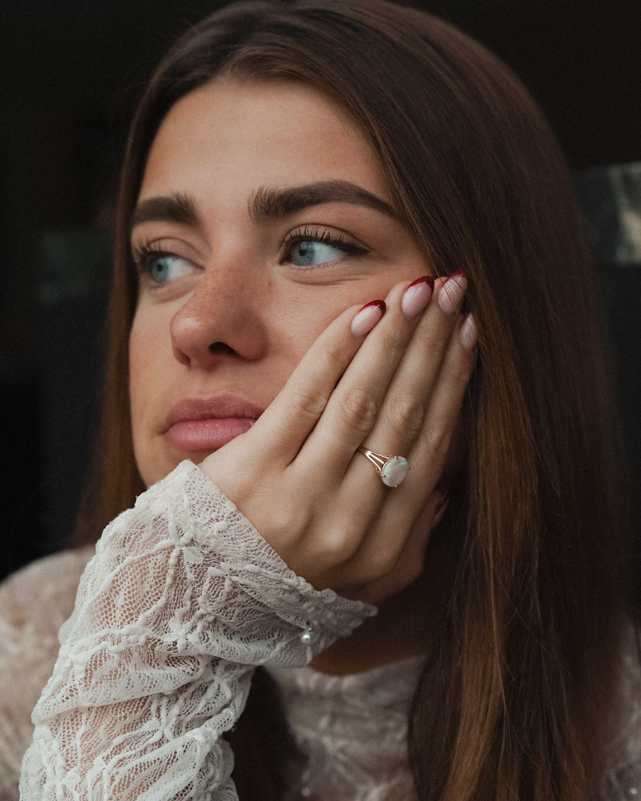 Ora | Vintage Opal Dress Ring