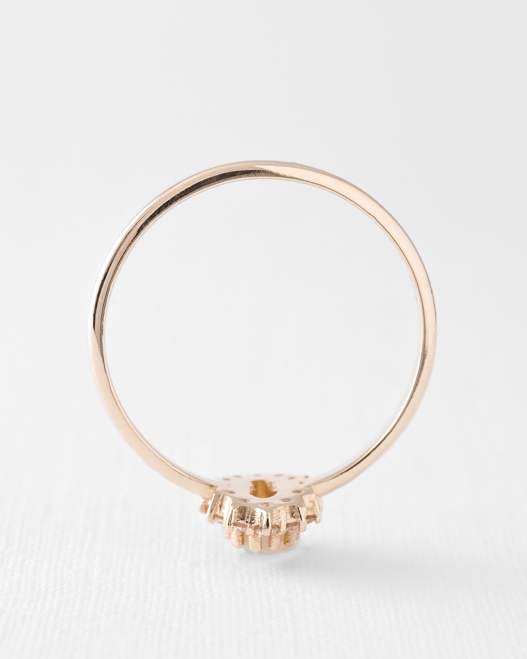 Chloe | Opaal & Diamant Cluster Ring