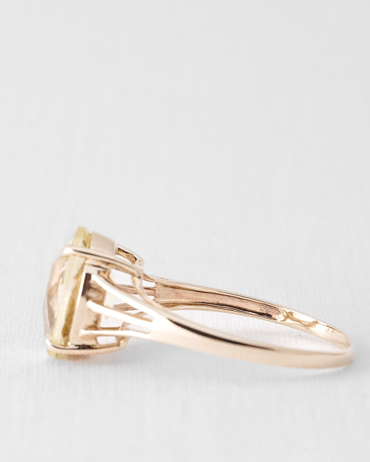Lenne | Vintage Quartz Solitaire Ring