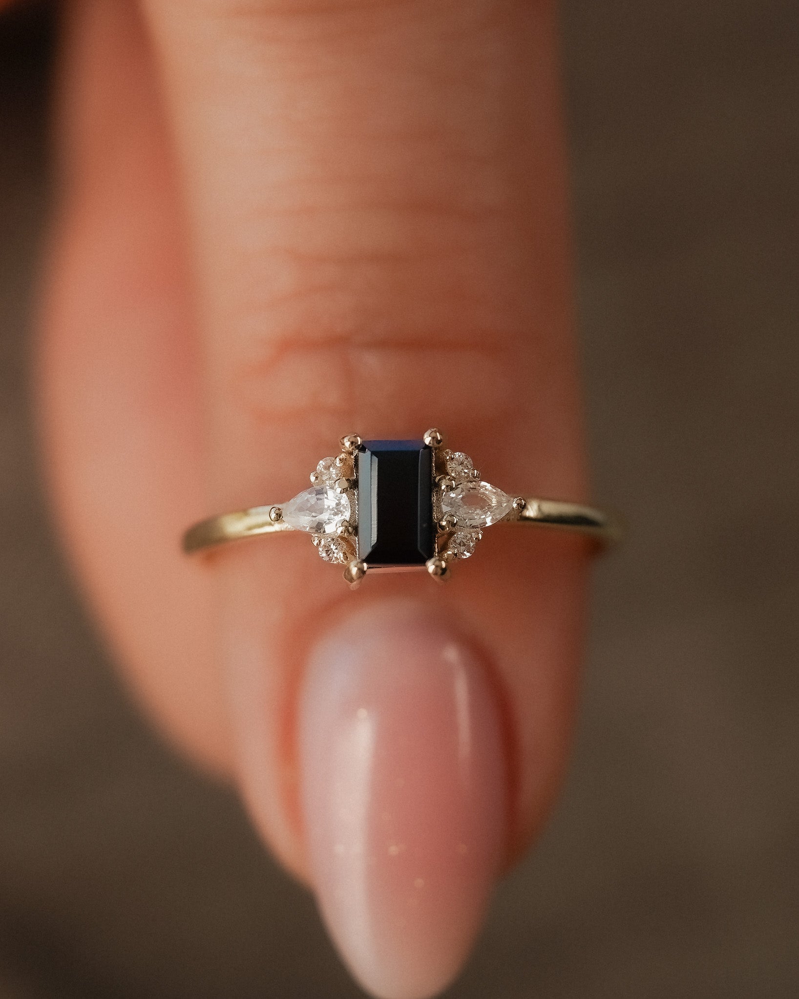 Lyla | Spinel Baguette & Diamant Ring