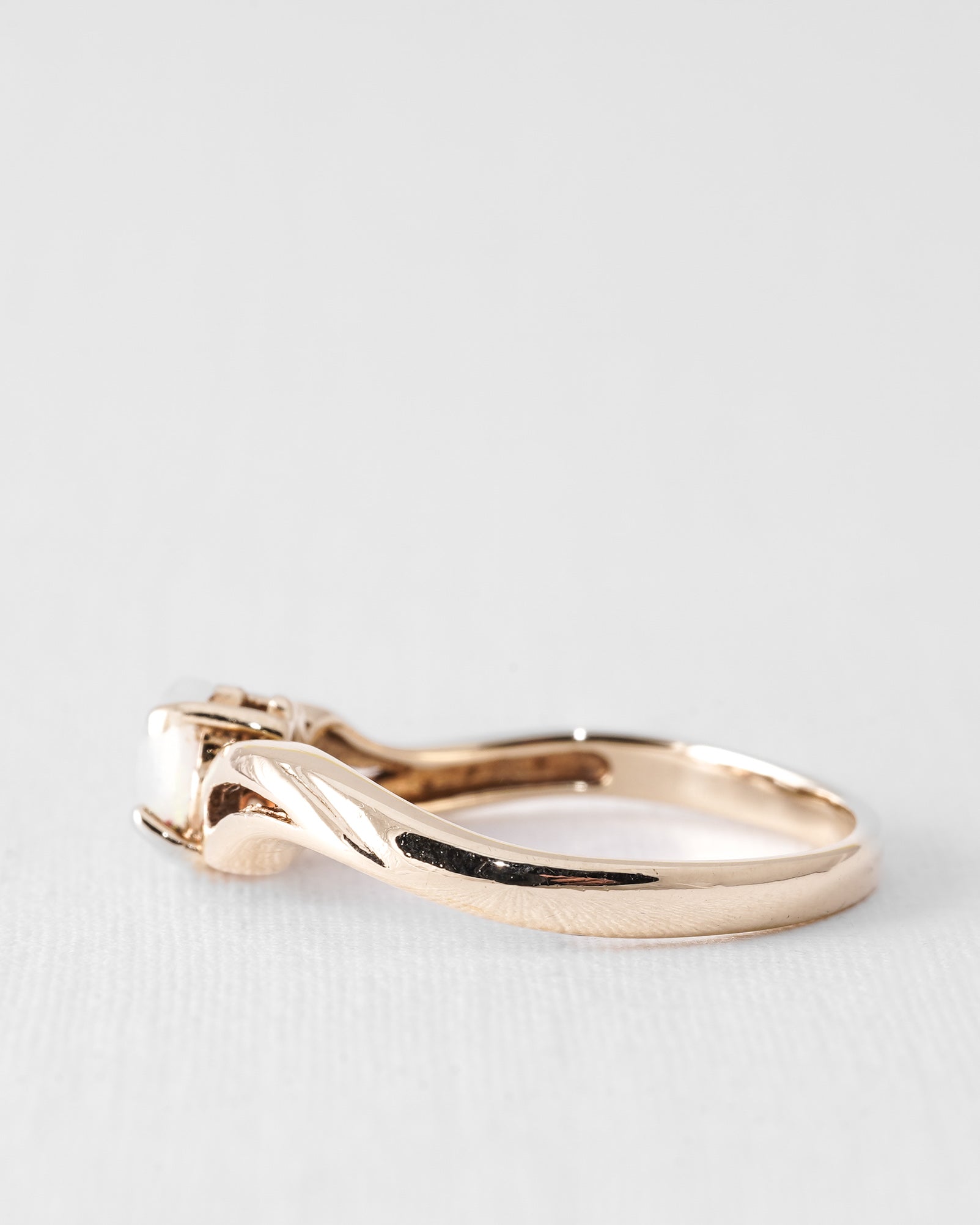 Lois | Vintage Opaal Solitaire Ring