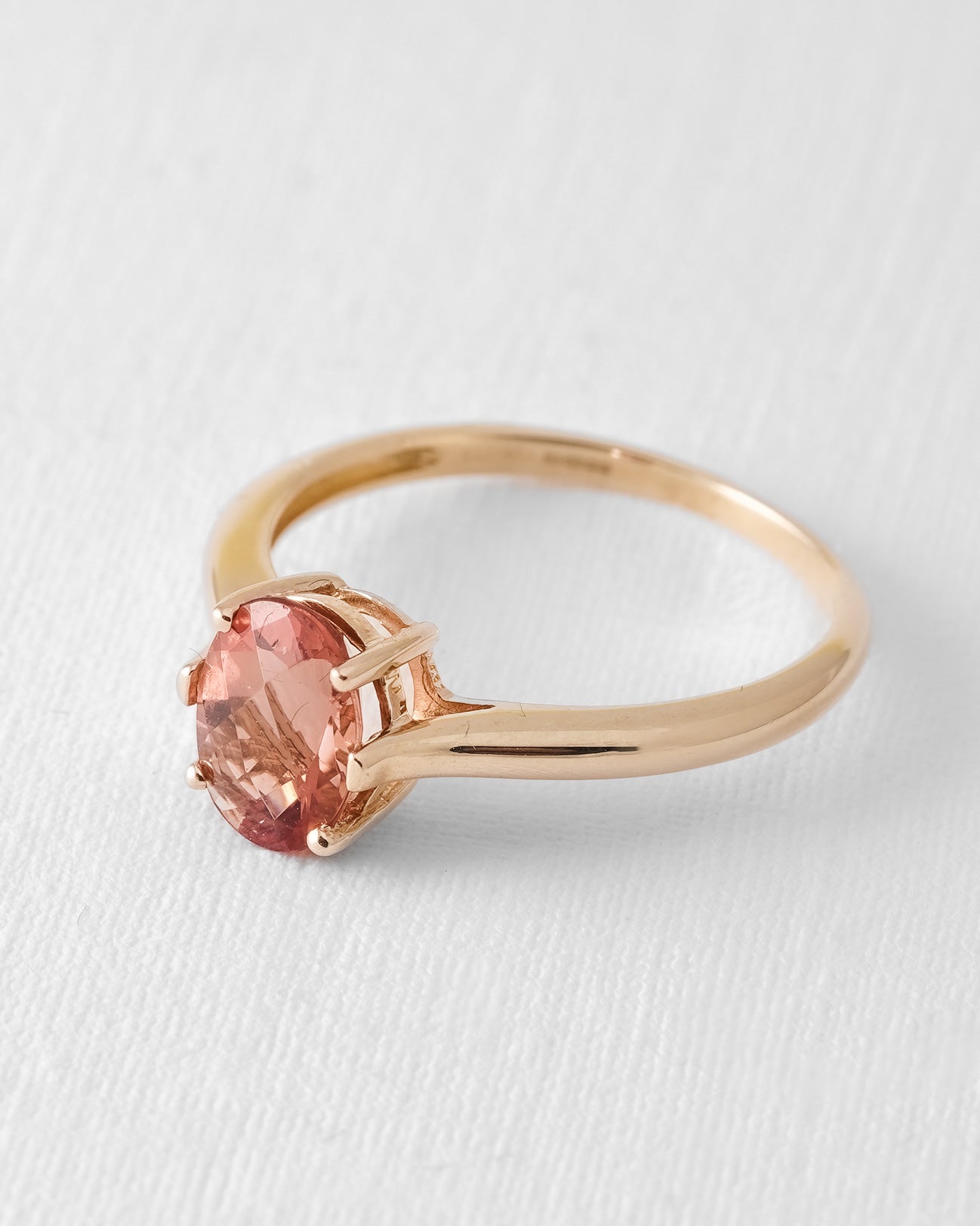 Lucienne | Vintage Kwarts Solitaire Ring