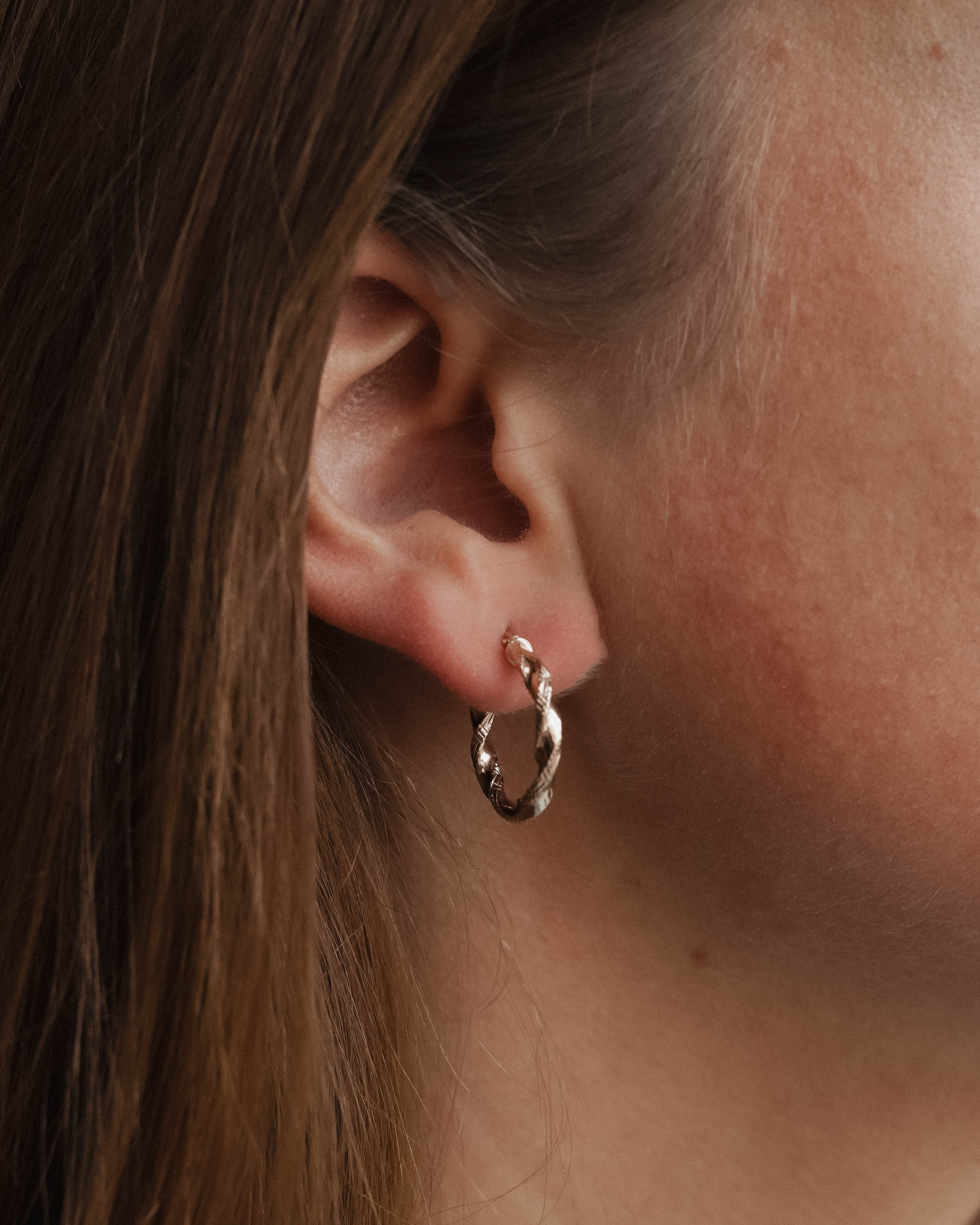 Helena | Vintage Gouden Creolen Oorbellen