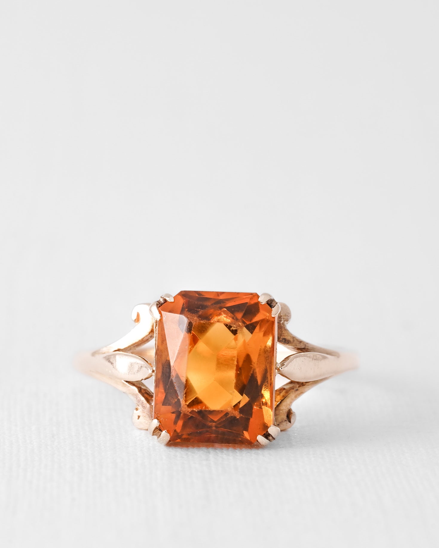 Citreva | Vintage Citrien Solitaire Ring