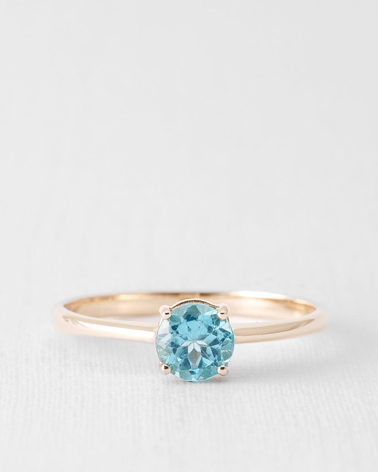 Saya | Vintage Blue Topaz Dress Ring