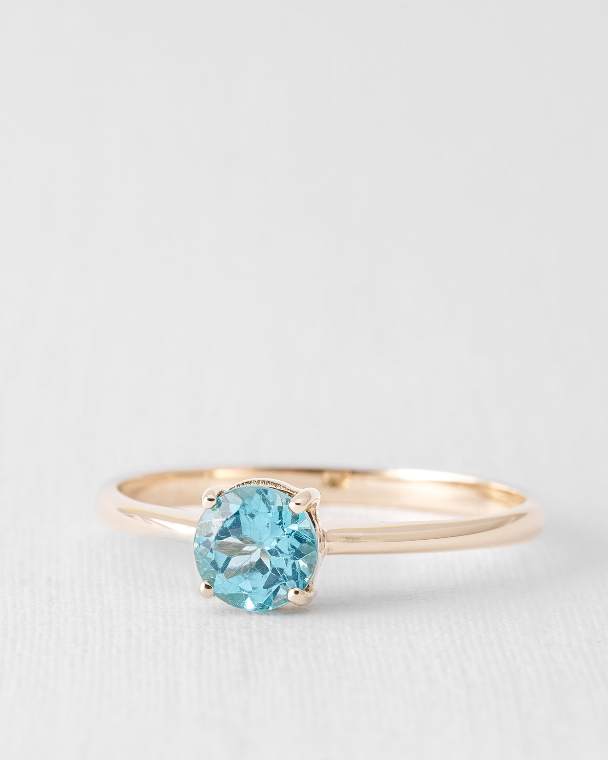 Saya | Vintage Blue Topaz Dress Ring