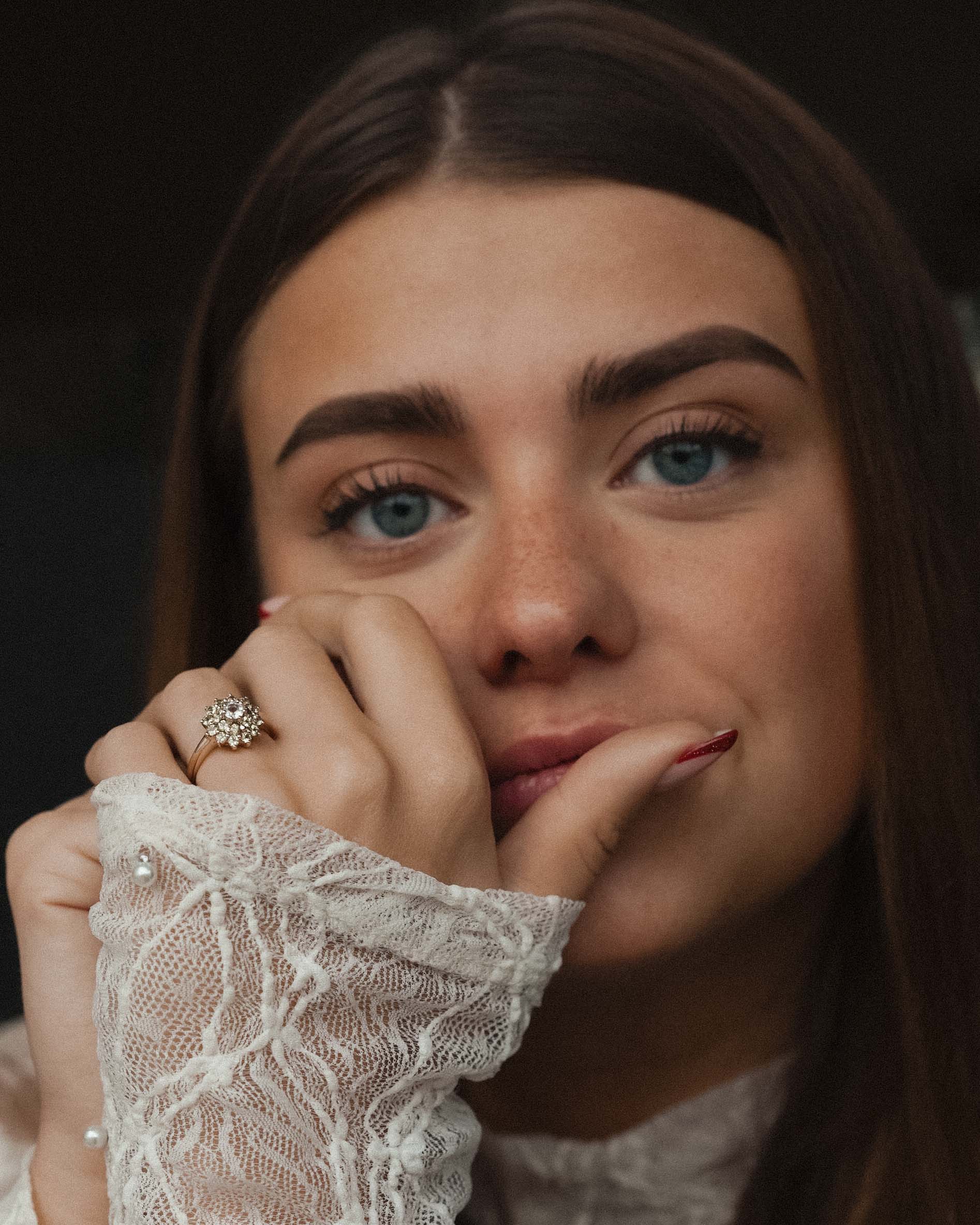 Mara | Vintage Quartz Cluster Ring