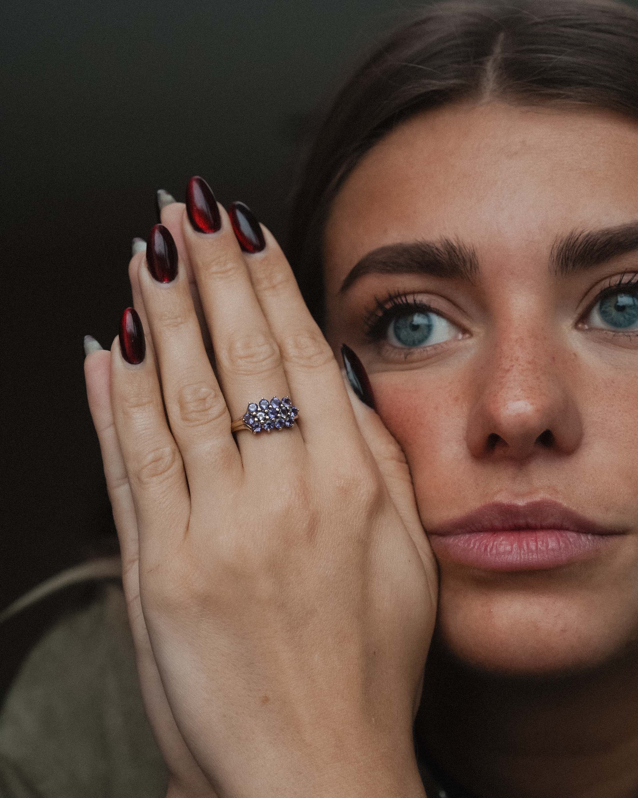 Iolyna | Vintage Ioliet Cluster Ring