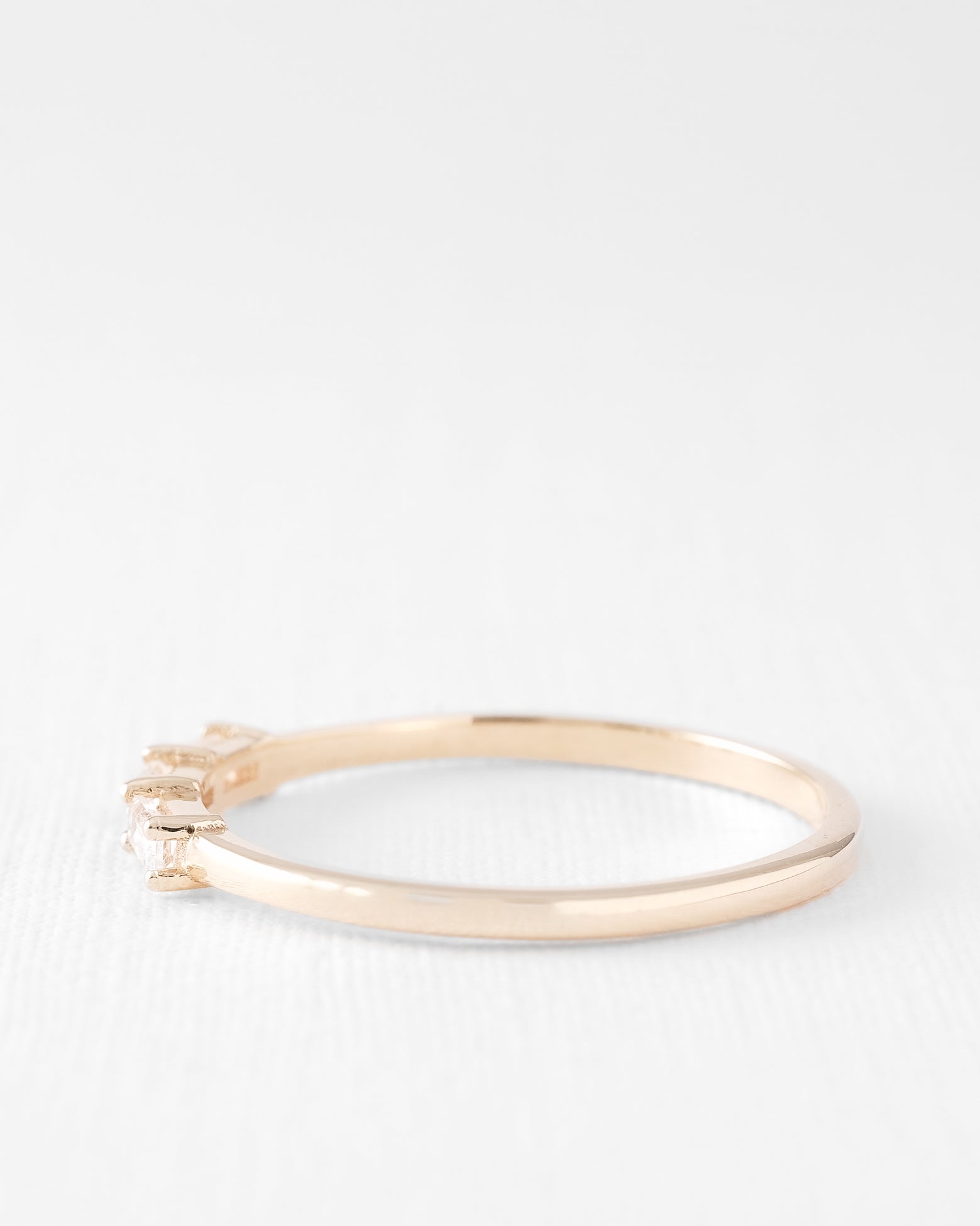 Alize | Baguette Diamant Trilogy Ring