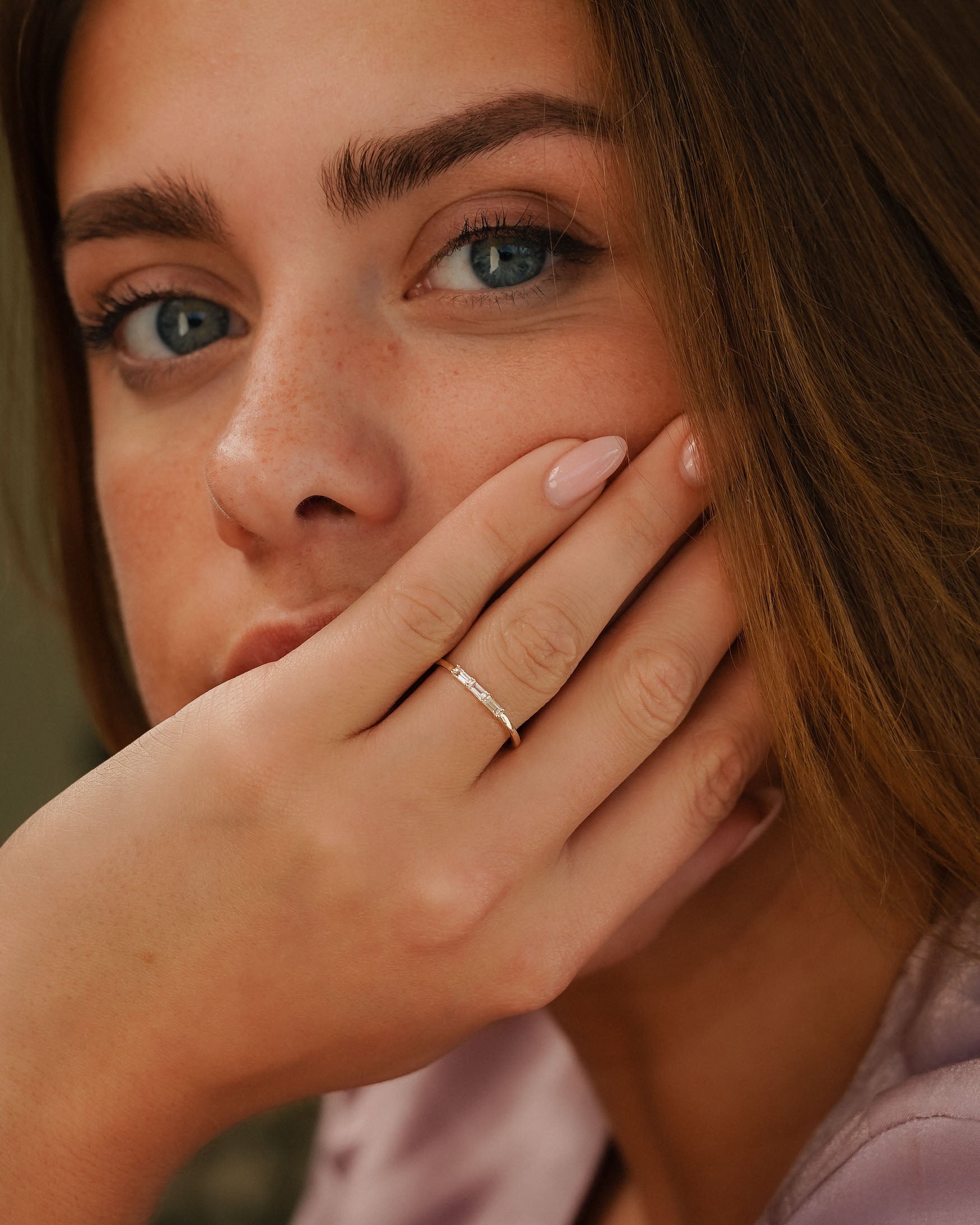 Alize | Baguette Diamant Trilogy Ring