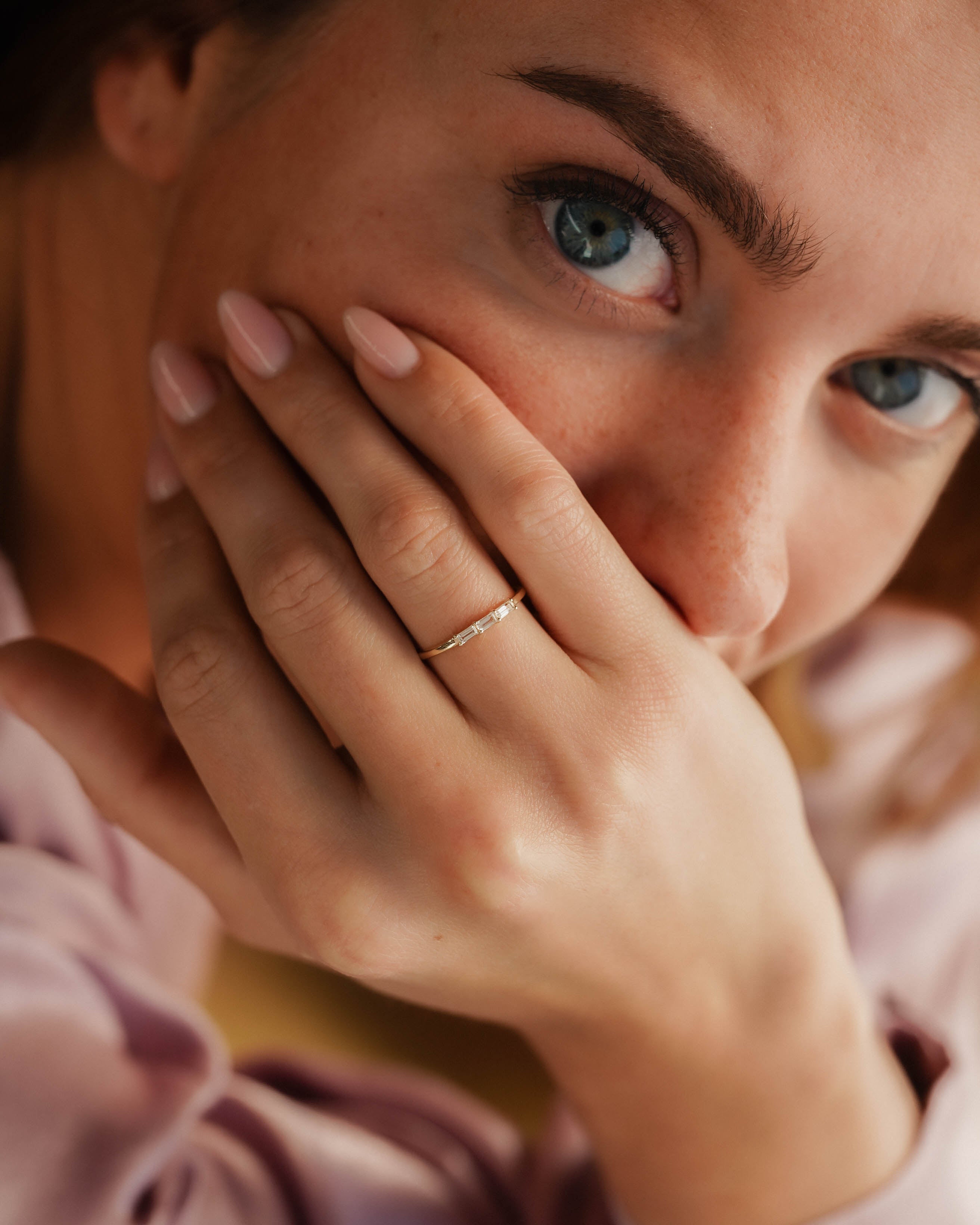 Alize | Baguette Diamant Trilogy Ring