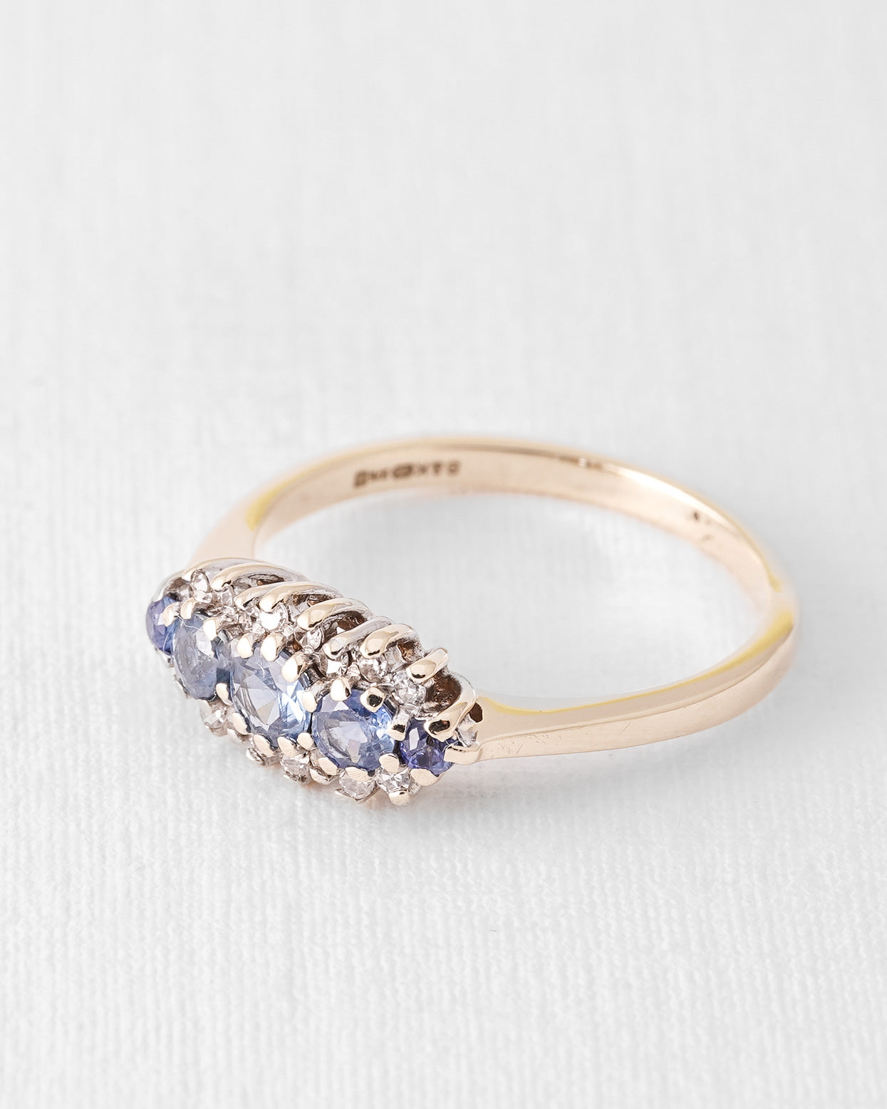 Lowen | Vintage Sapphire and Diamond Dress Ring