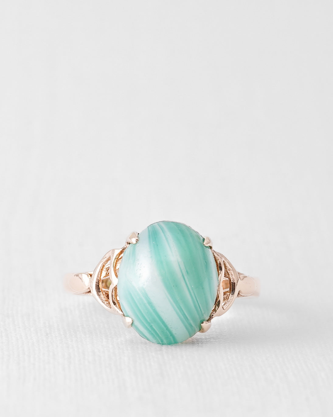 Aria | Vintage Agate Dress Ring