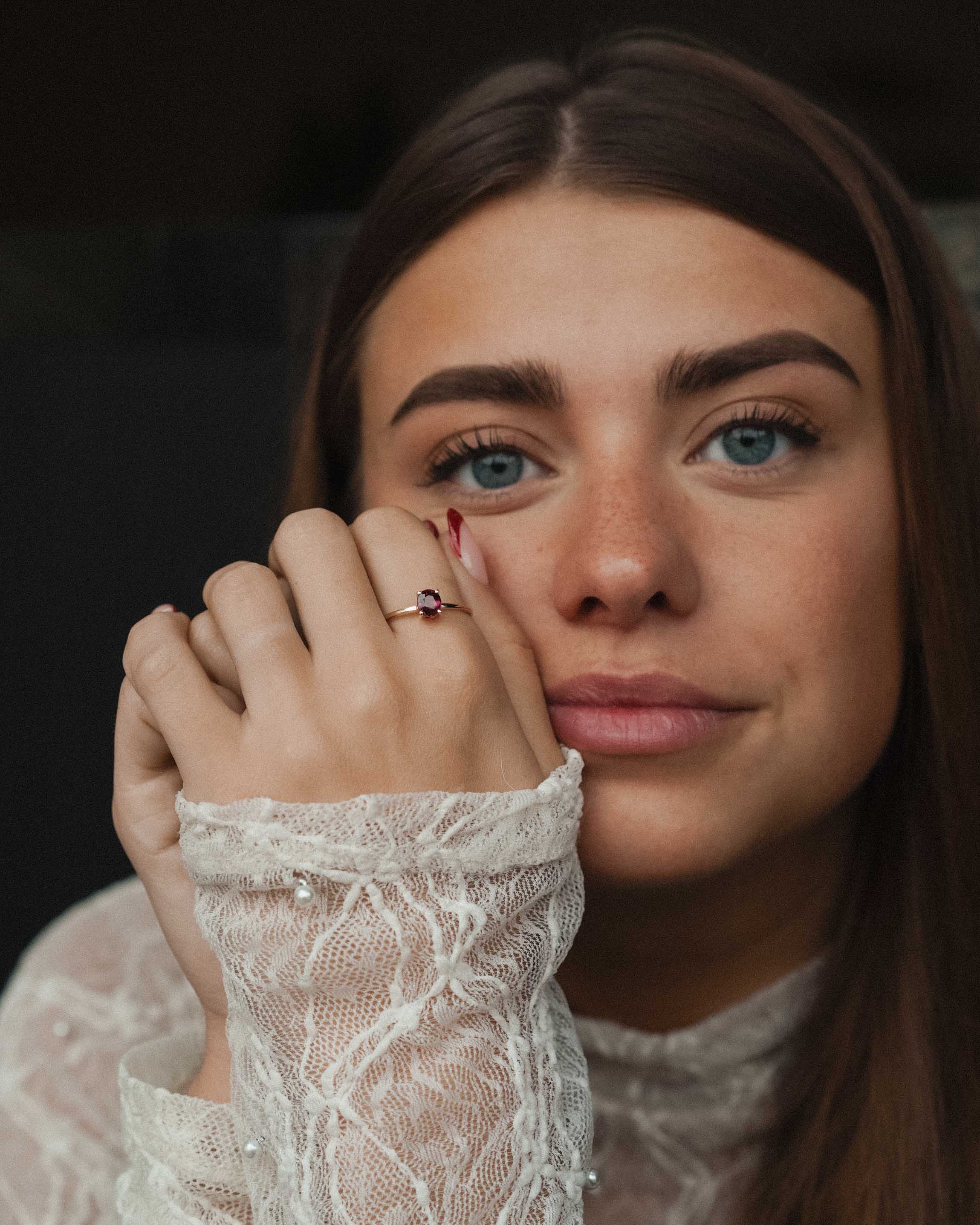 Talia | Vintage Tourmaline Dress Ring