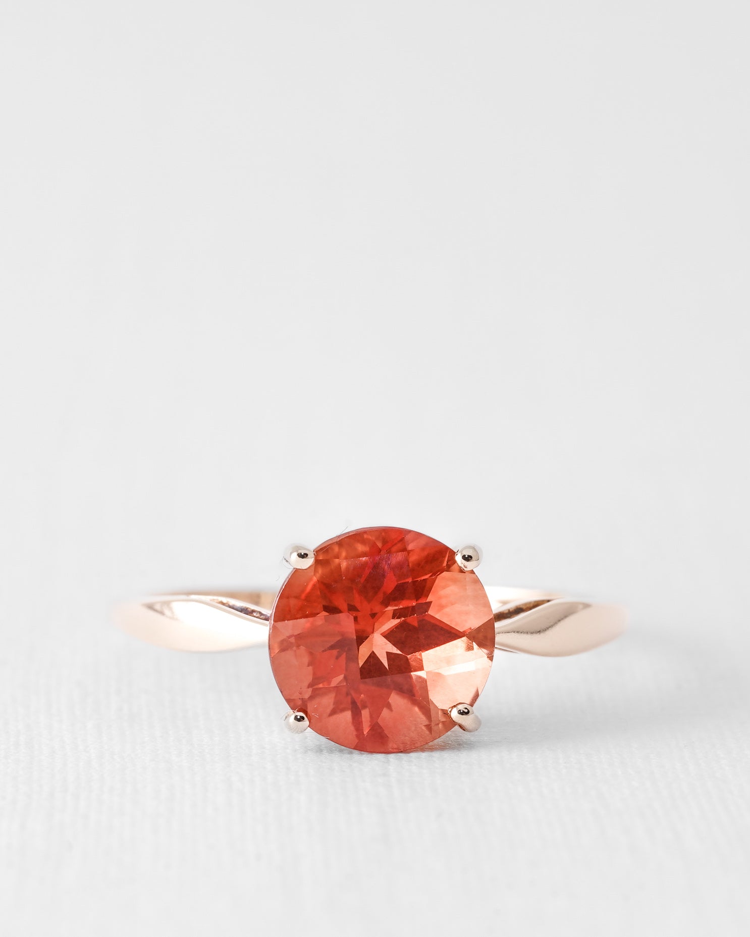 Perseya | Vintage Topaas Solitaire Ring