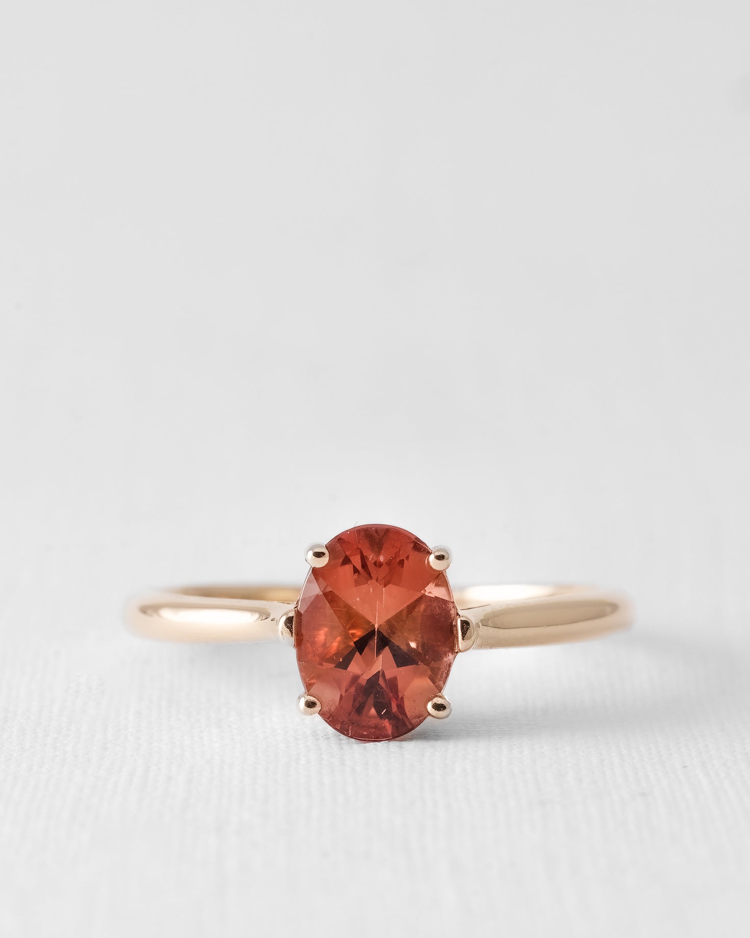Lucienne | Vintage Kwarts Solitaire Ring