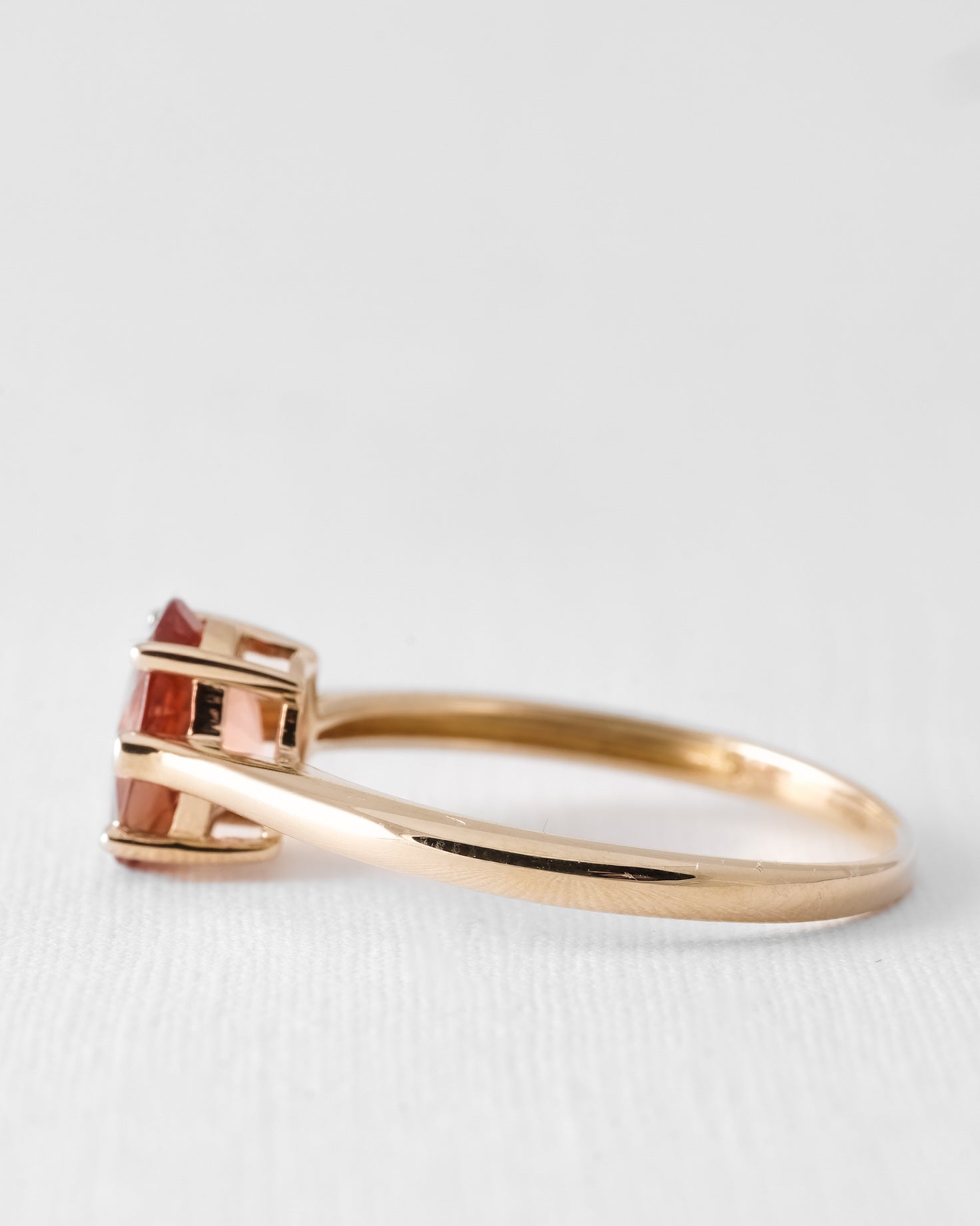 Lucienne | Vintage Kwarts Solitaire Ring