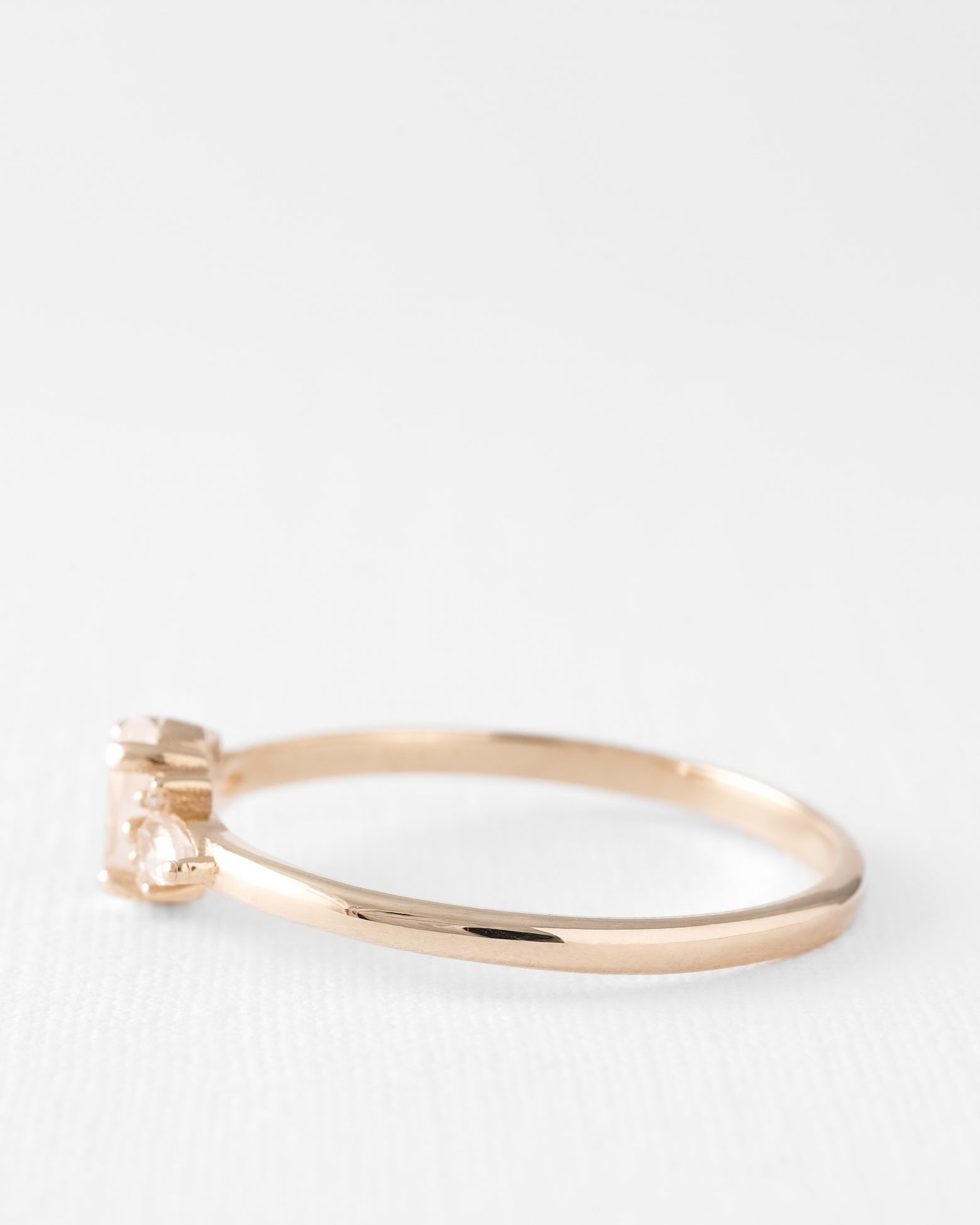 Camille | Maansteen & Diamant Ring