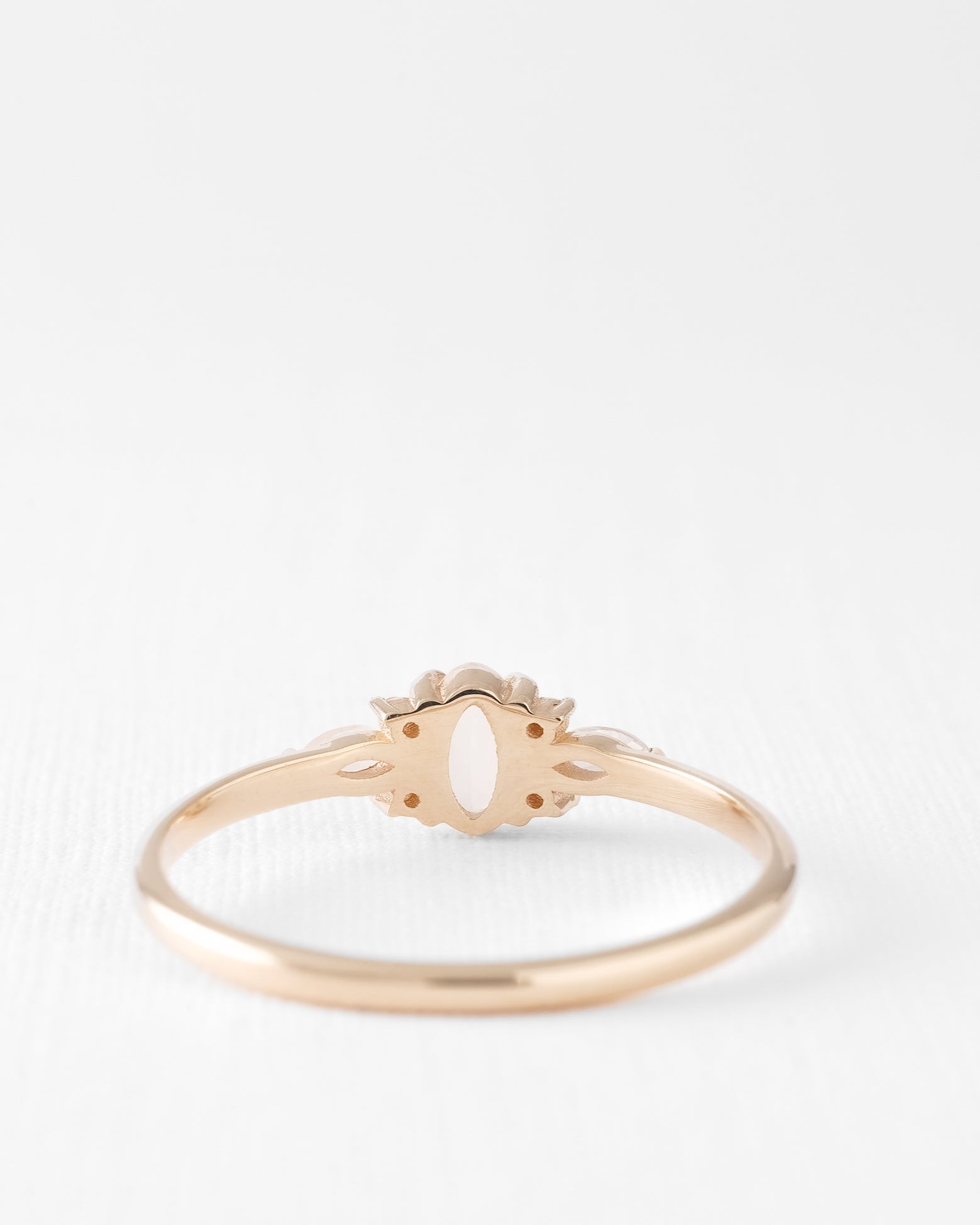 Camille | Maansteen & Diamant Ring