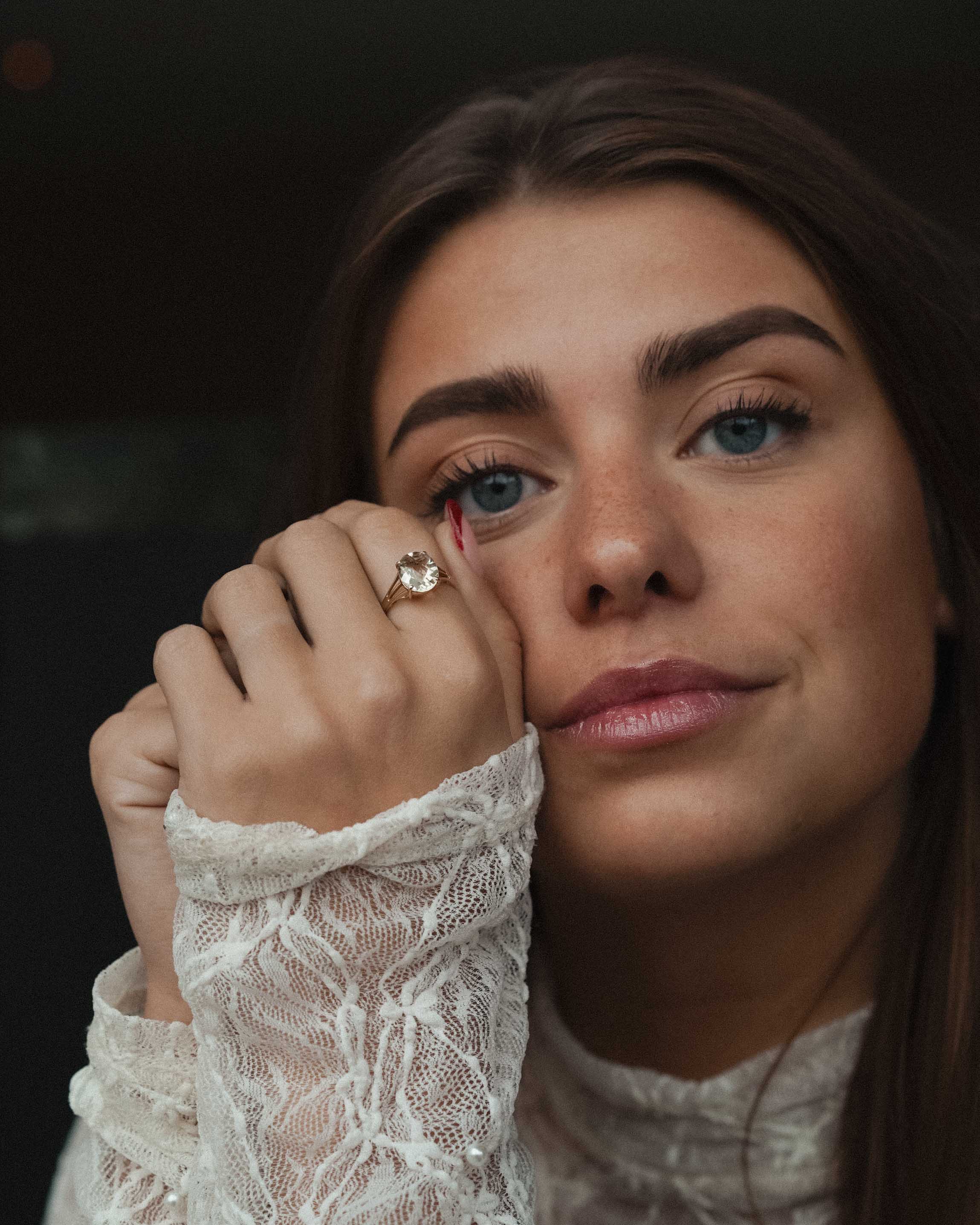 Lenne | Vintage Quartz Solitaire Ring