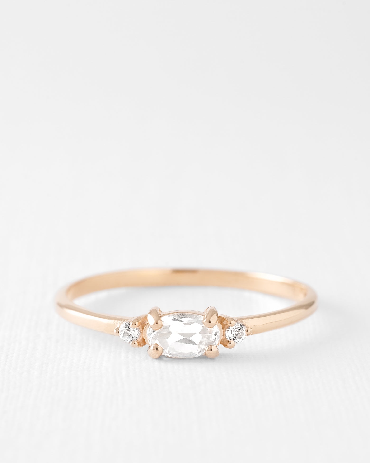 Roeby | Maansteen & Diamant Ring