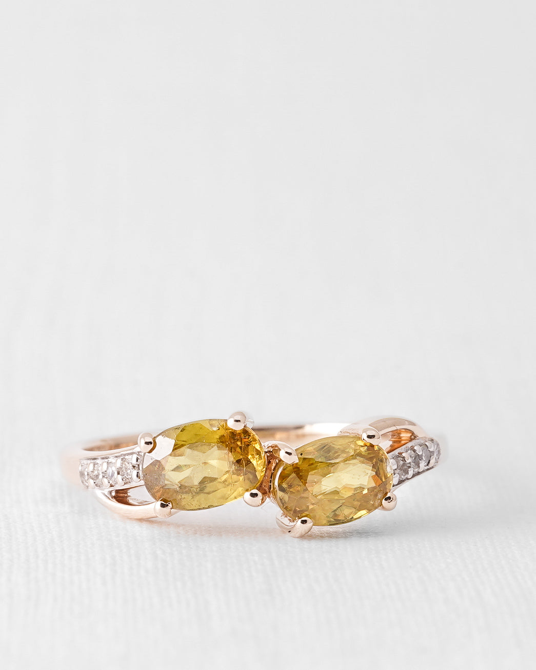 Saphirae | Vintage Sphenite and Diamond Ring