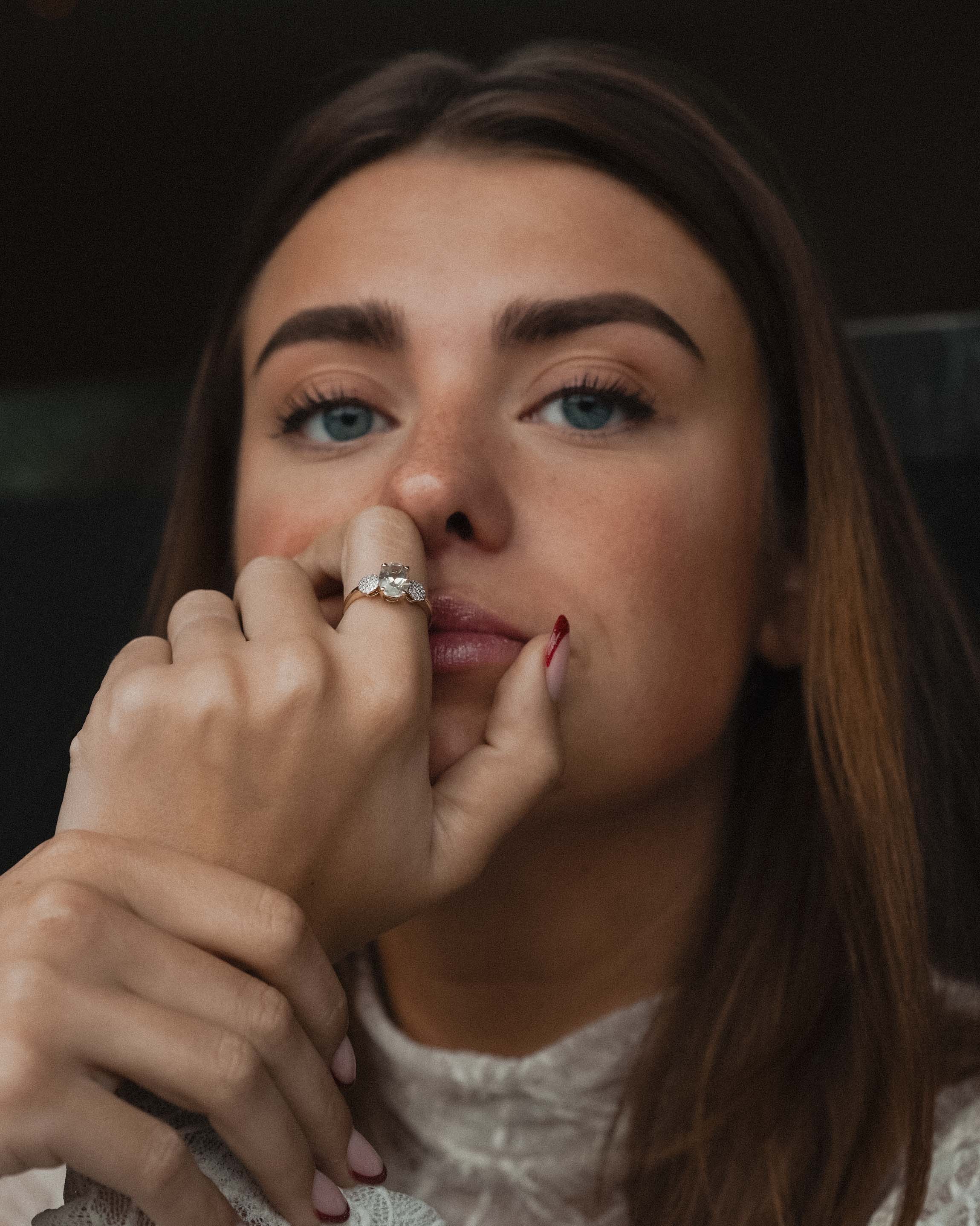 Elsinora | Vintage Quartz and Diamond Ring