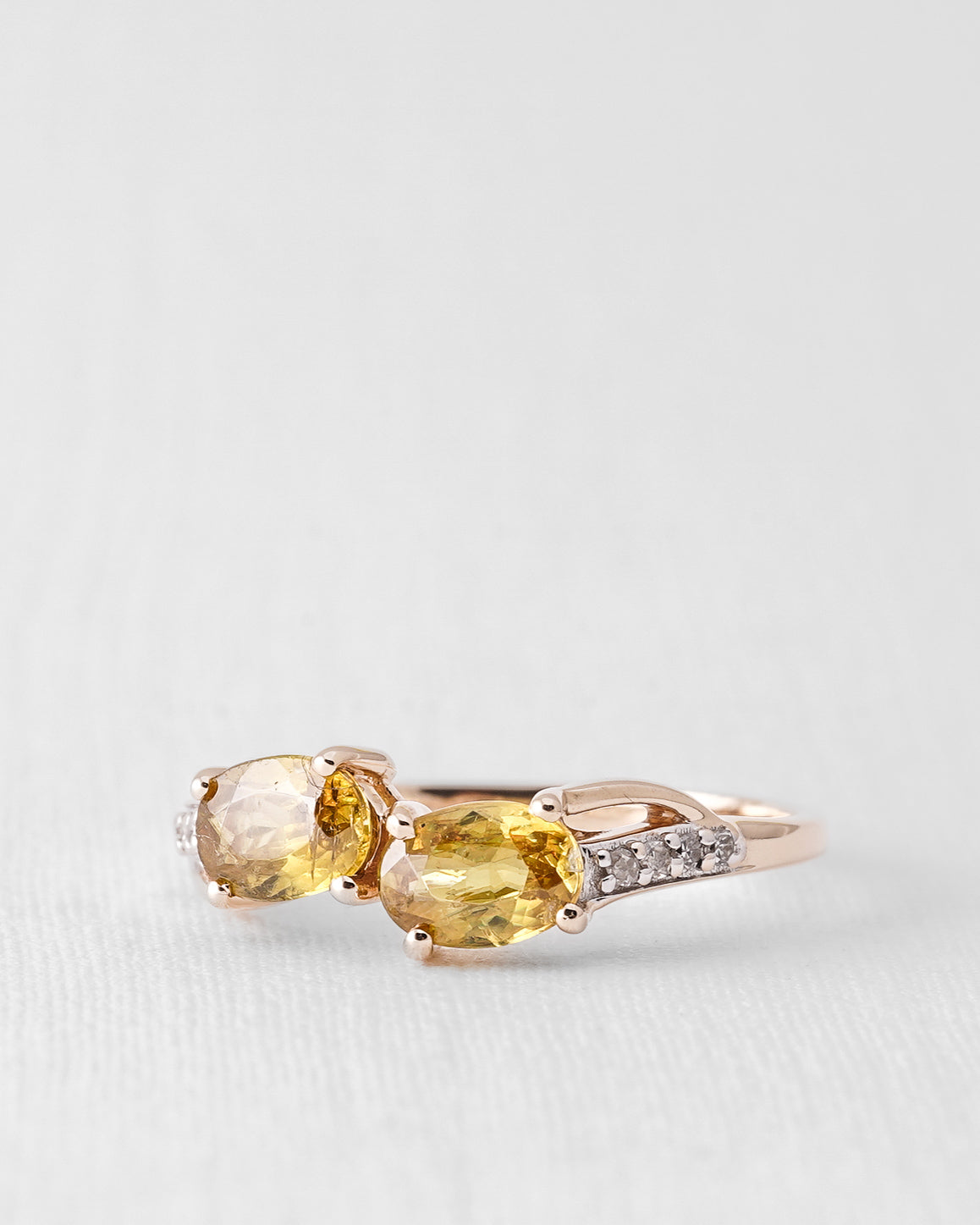 Saphirae | Vintage Sphenite and Diamond Ring