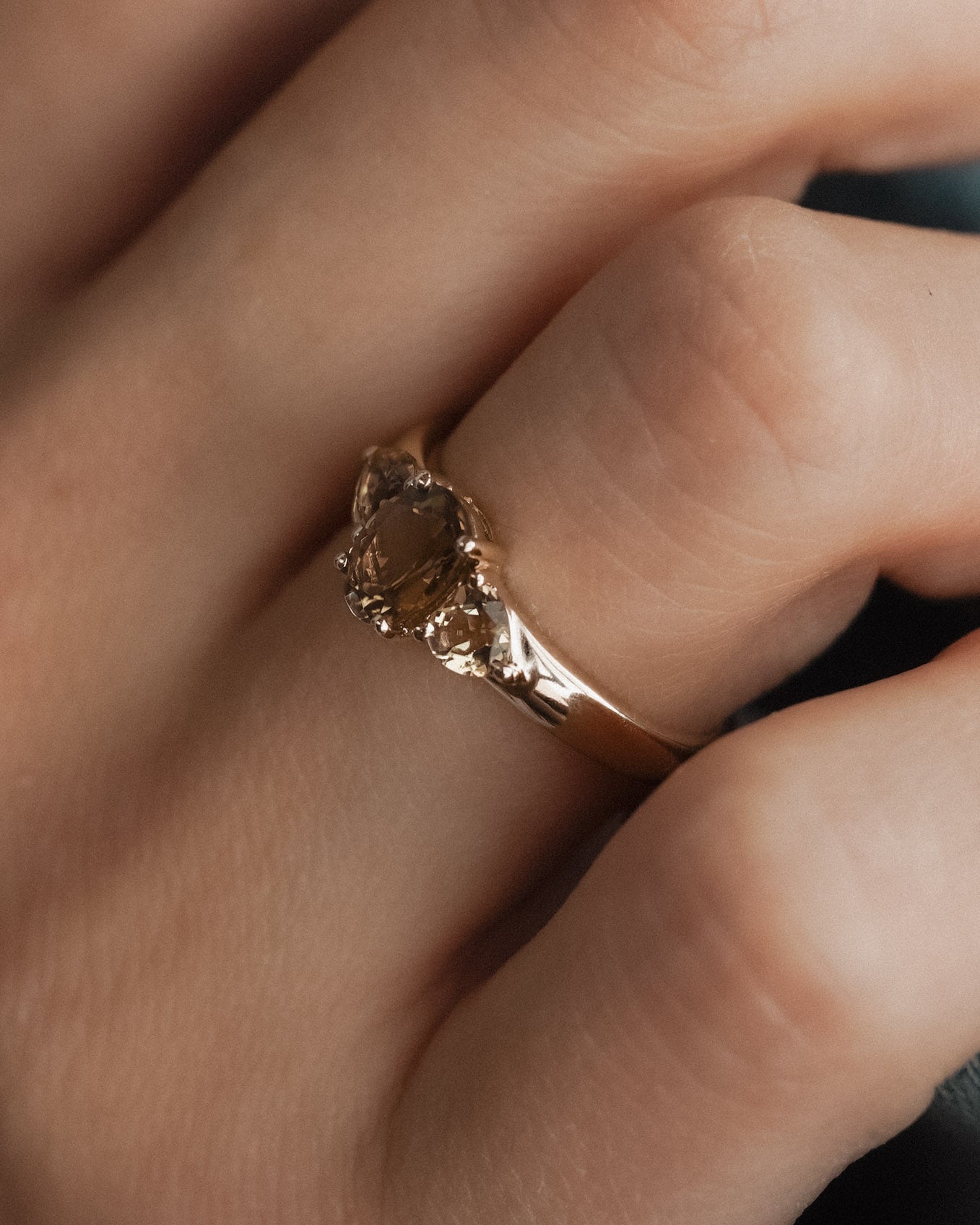 Eliette | Vintage Kwarts Dress Ring