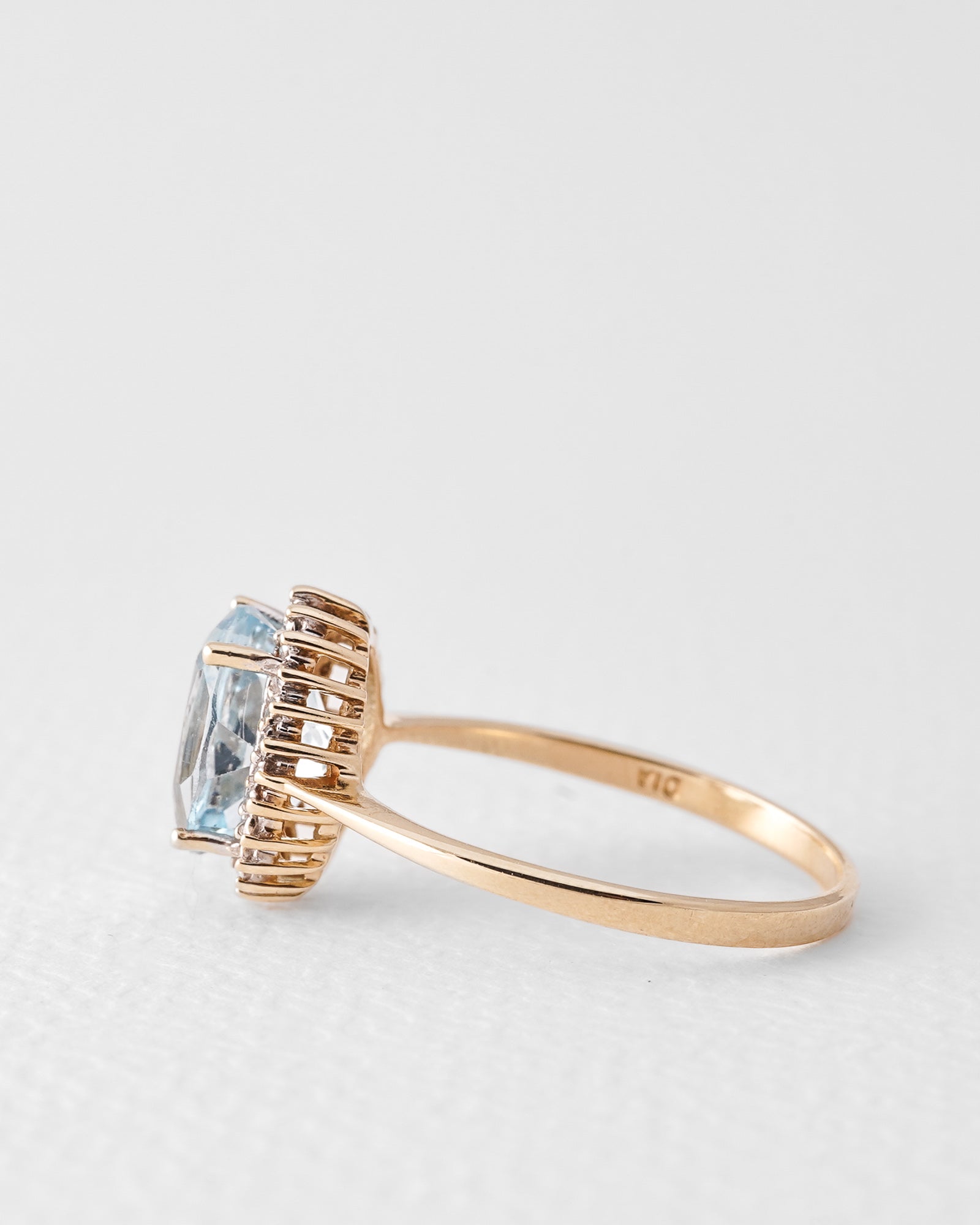 Liva | Vintage Topaas & Diamant