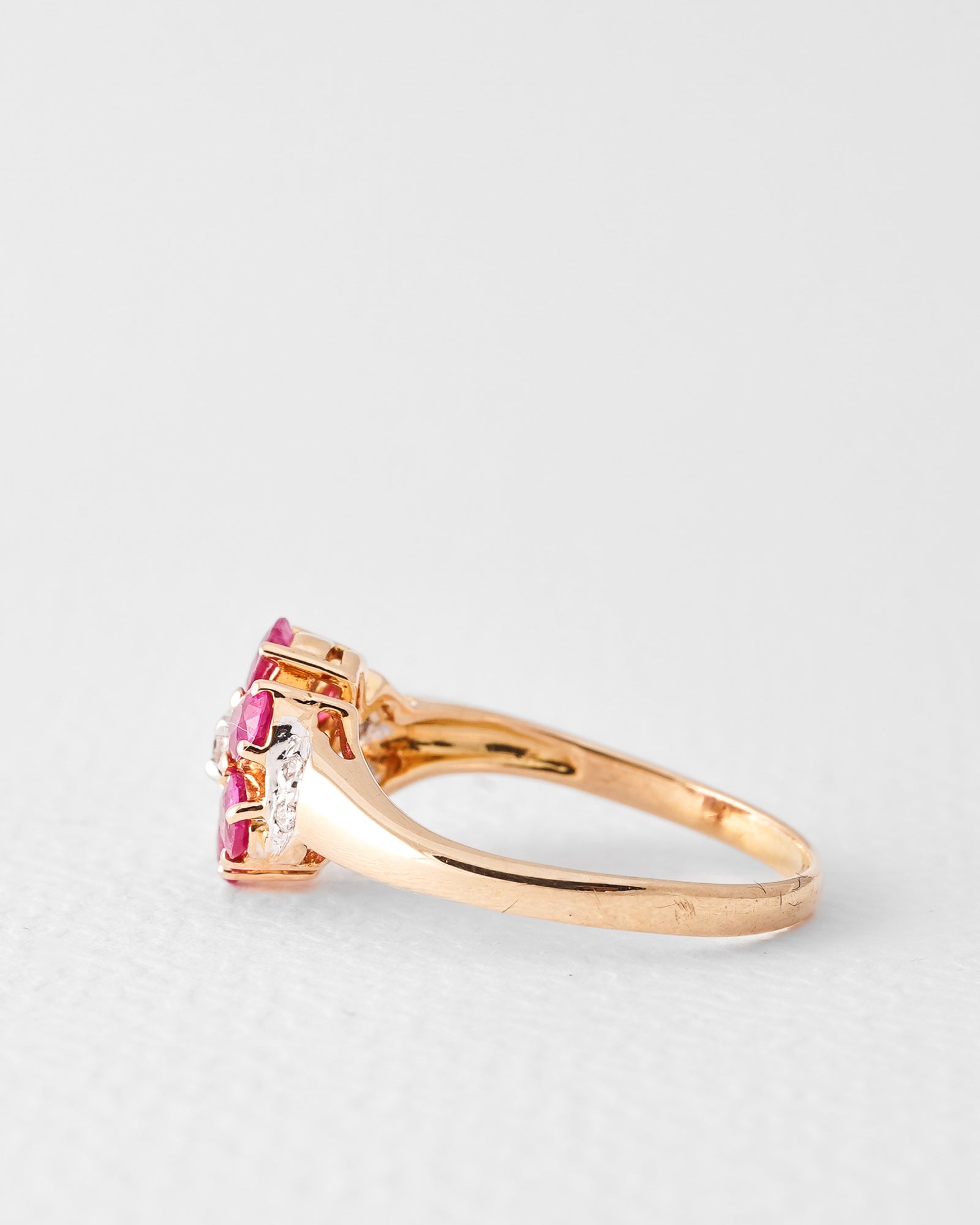 Aveline | Vintage Robijn & Diamant
