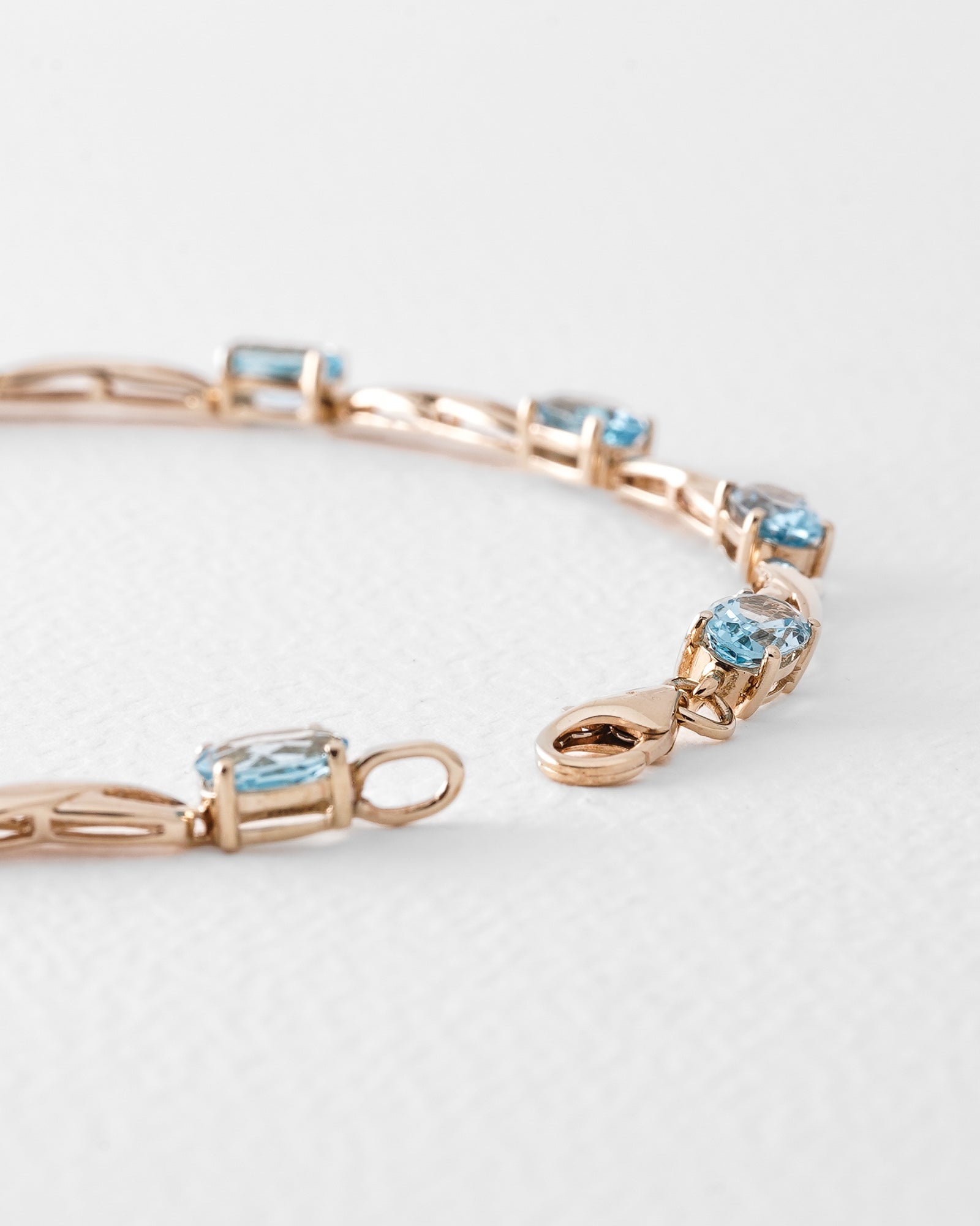 Clara | Vintage Topaas Armband