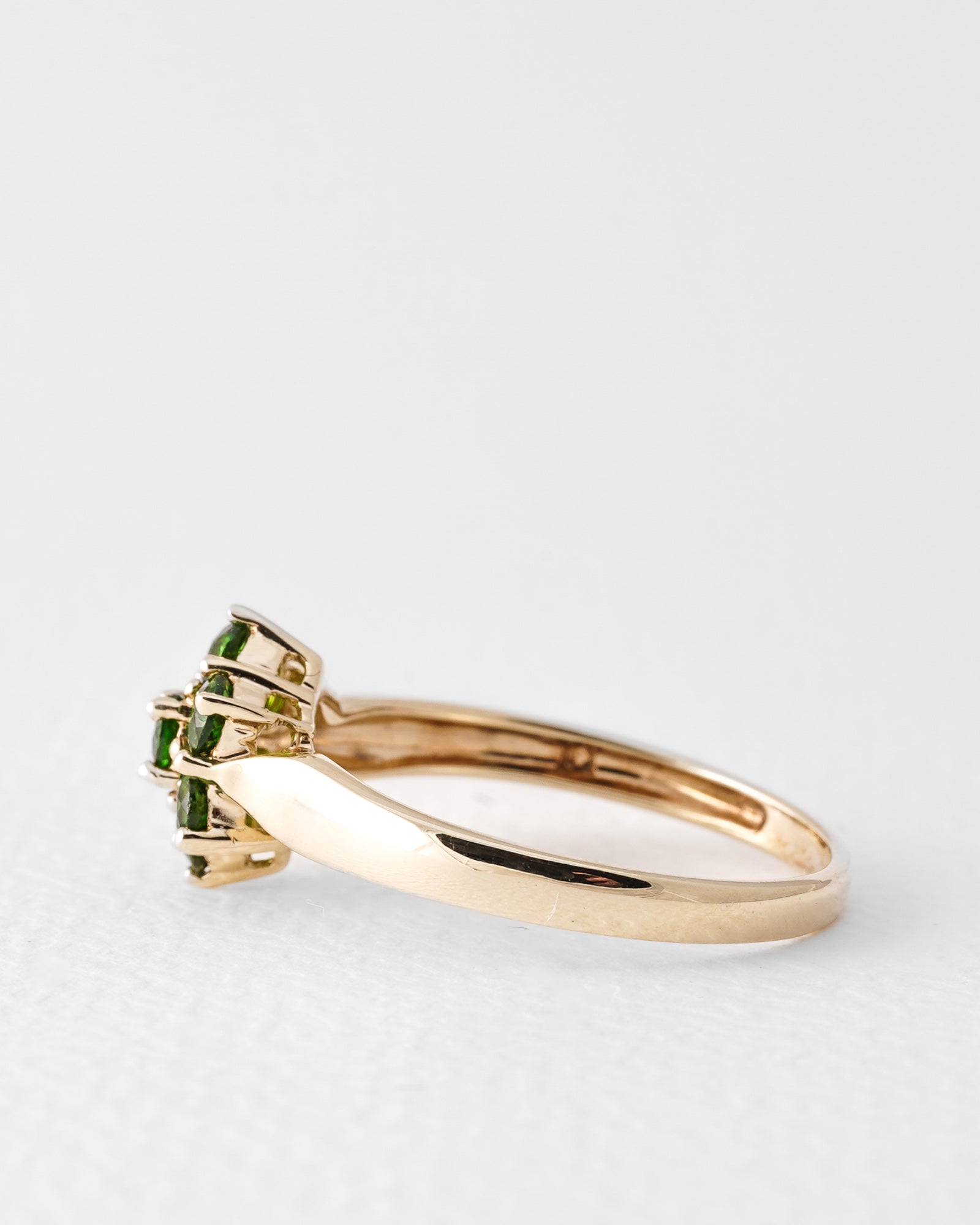 Elara | Vintage Diopsiet Cluster