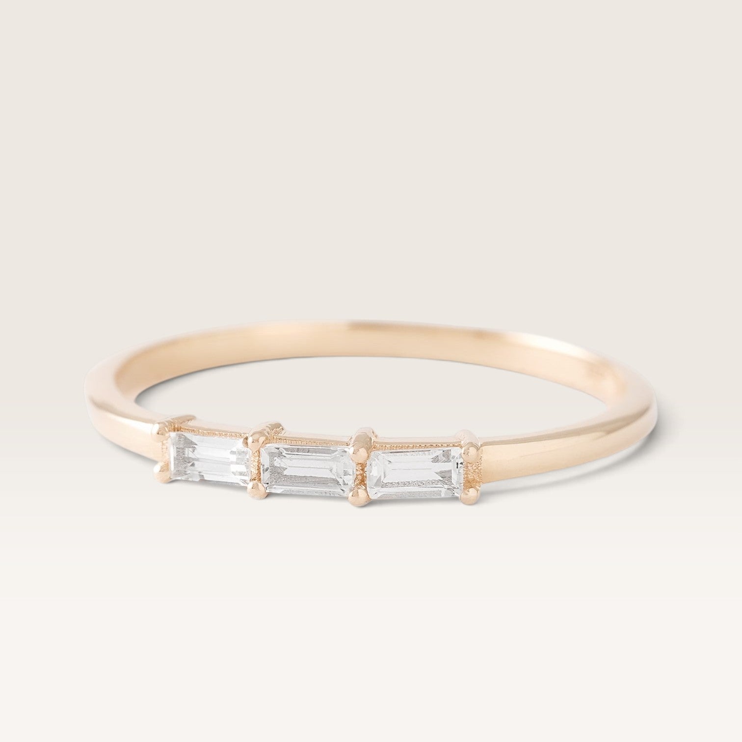 Alize | Baguette Diamant Trilogy Ring