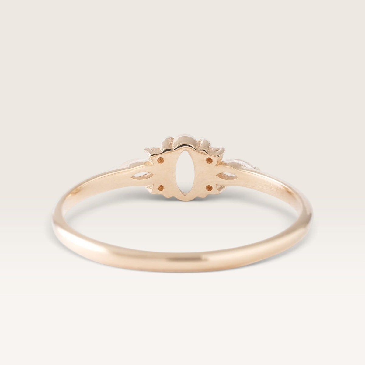 Camille | Maansteen & Diamant Ring - Menina Amsterdam