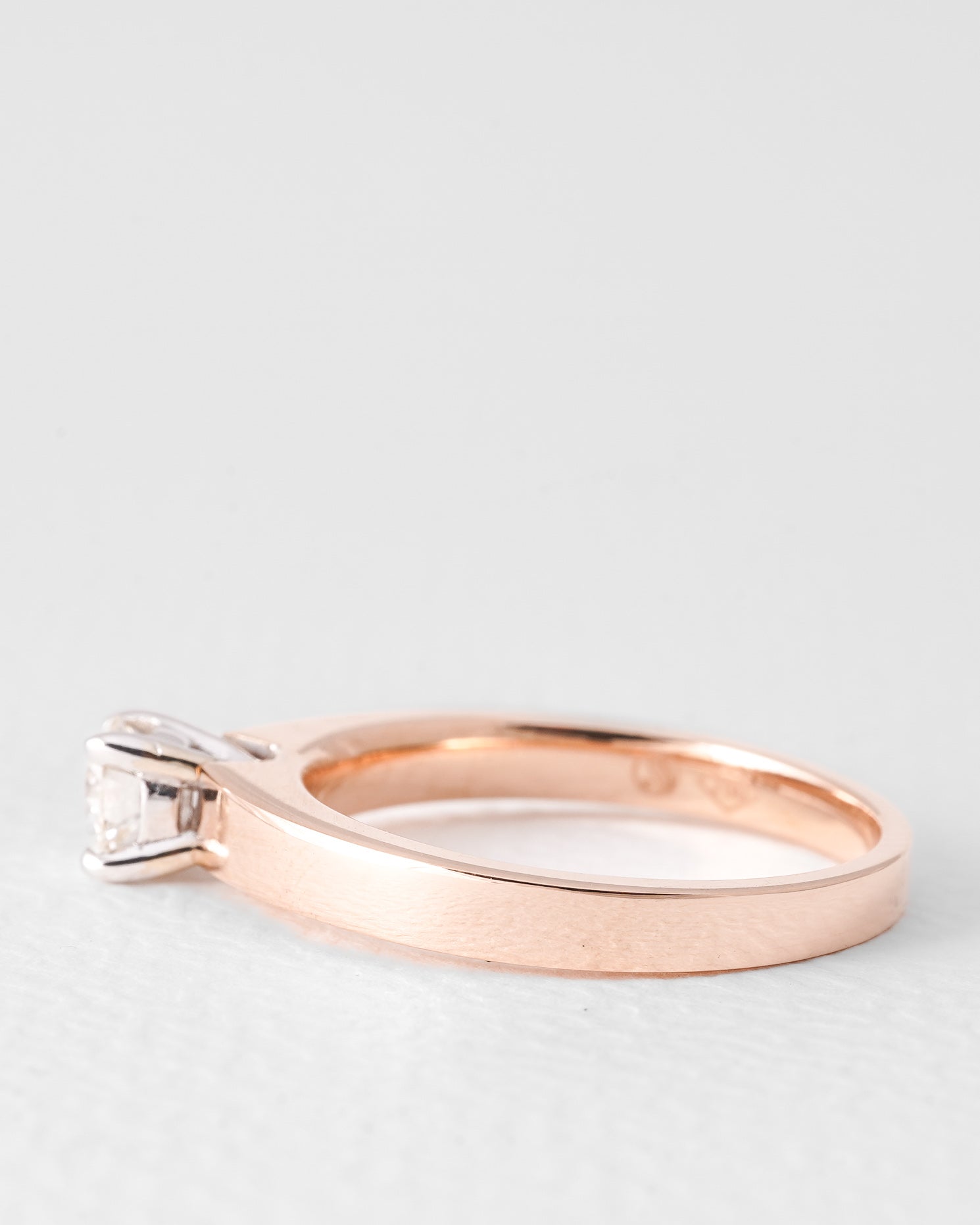 Fleur | 14K Rosé Goud Briljant (0.38ct) Solitaire Ring