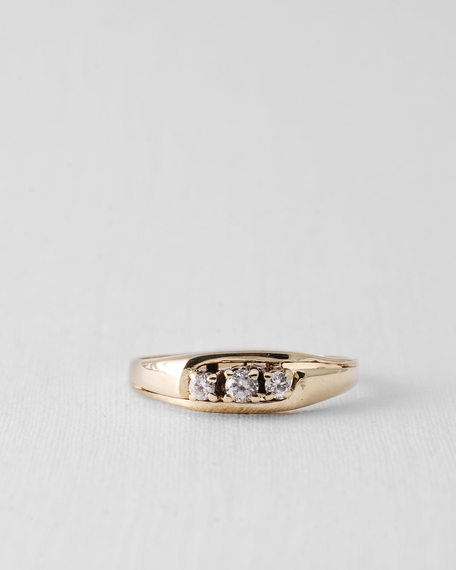 Mavi | 14K Briljant (0.04ct) Band Ring