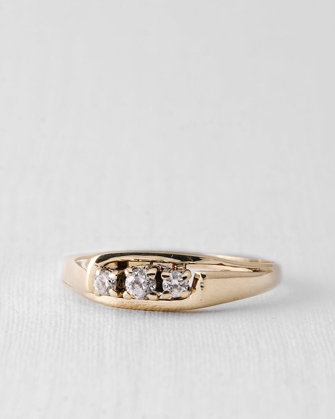 Mavi | 14K Briljant (0.04ct) Band Ring