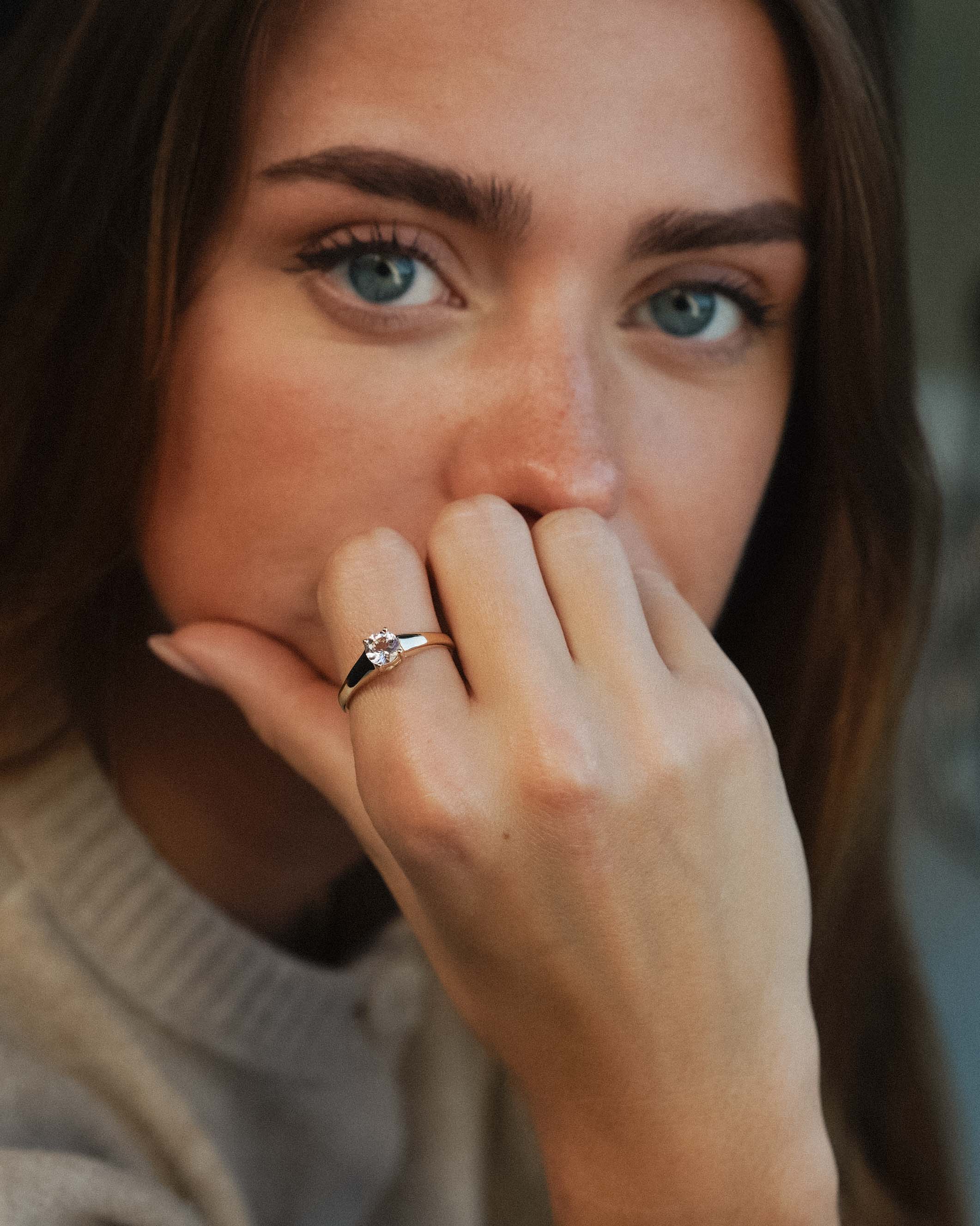 Marilise | Vintage Morganiet Solitair Ring
