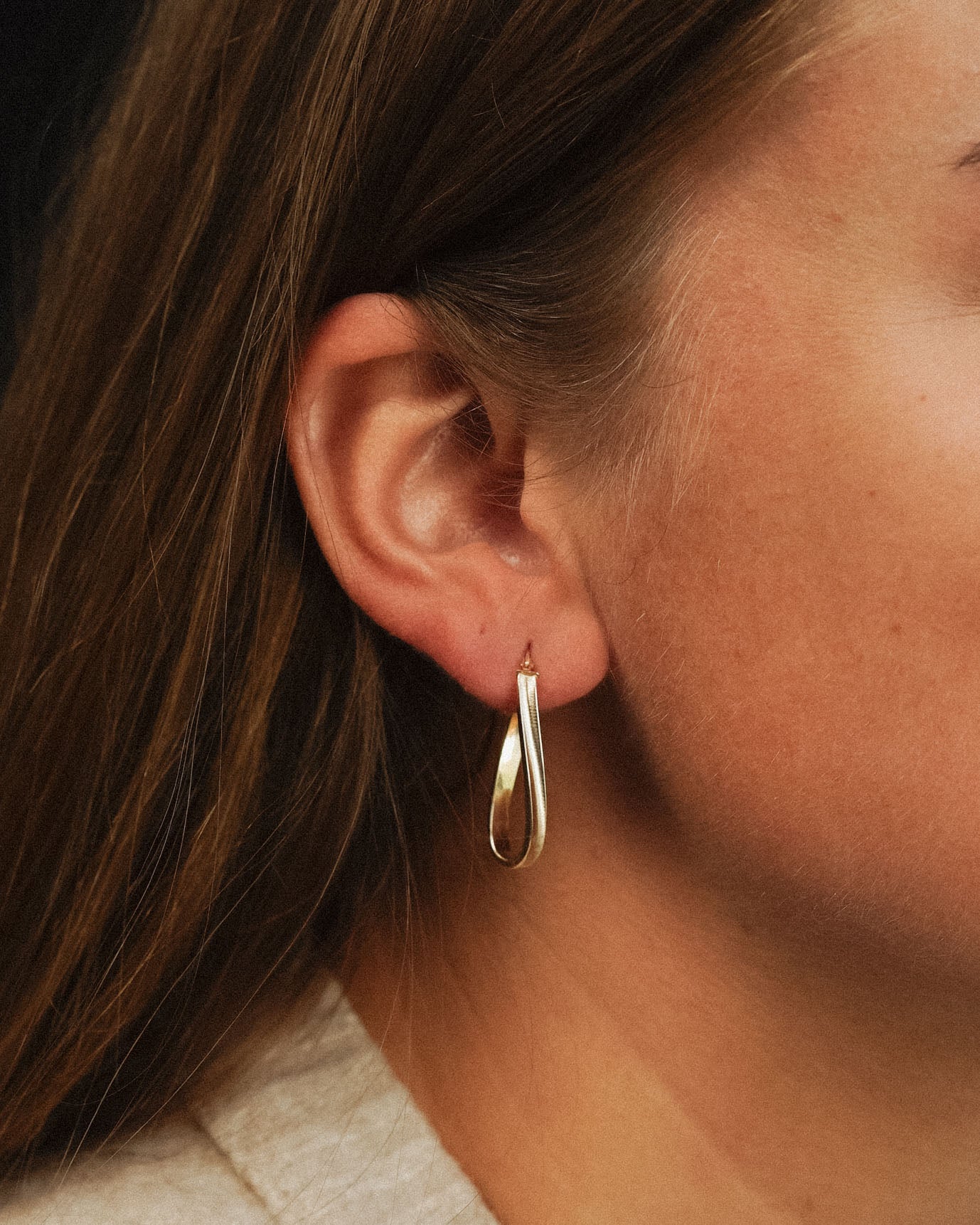 Camille | Vintage Creool Oorbellen