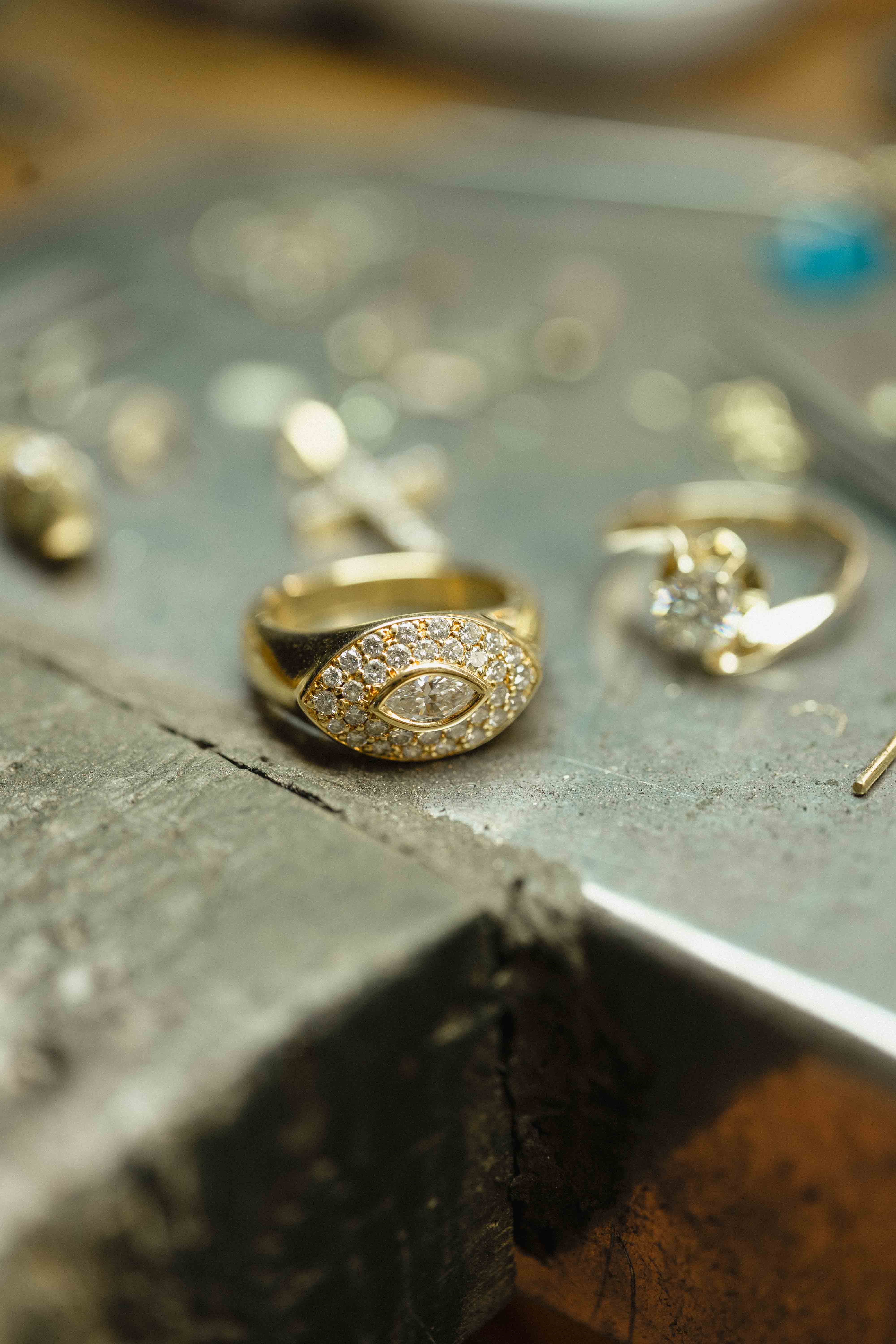 Eleonora | 18K Yellow Gold Brilliant (1ct) Eye Ring