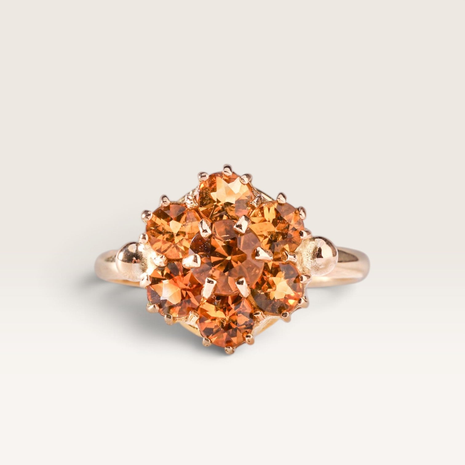 Brigitte| Vintage Citrien ring