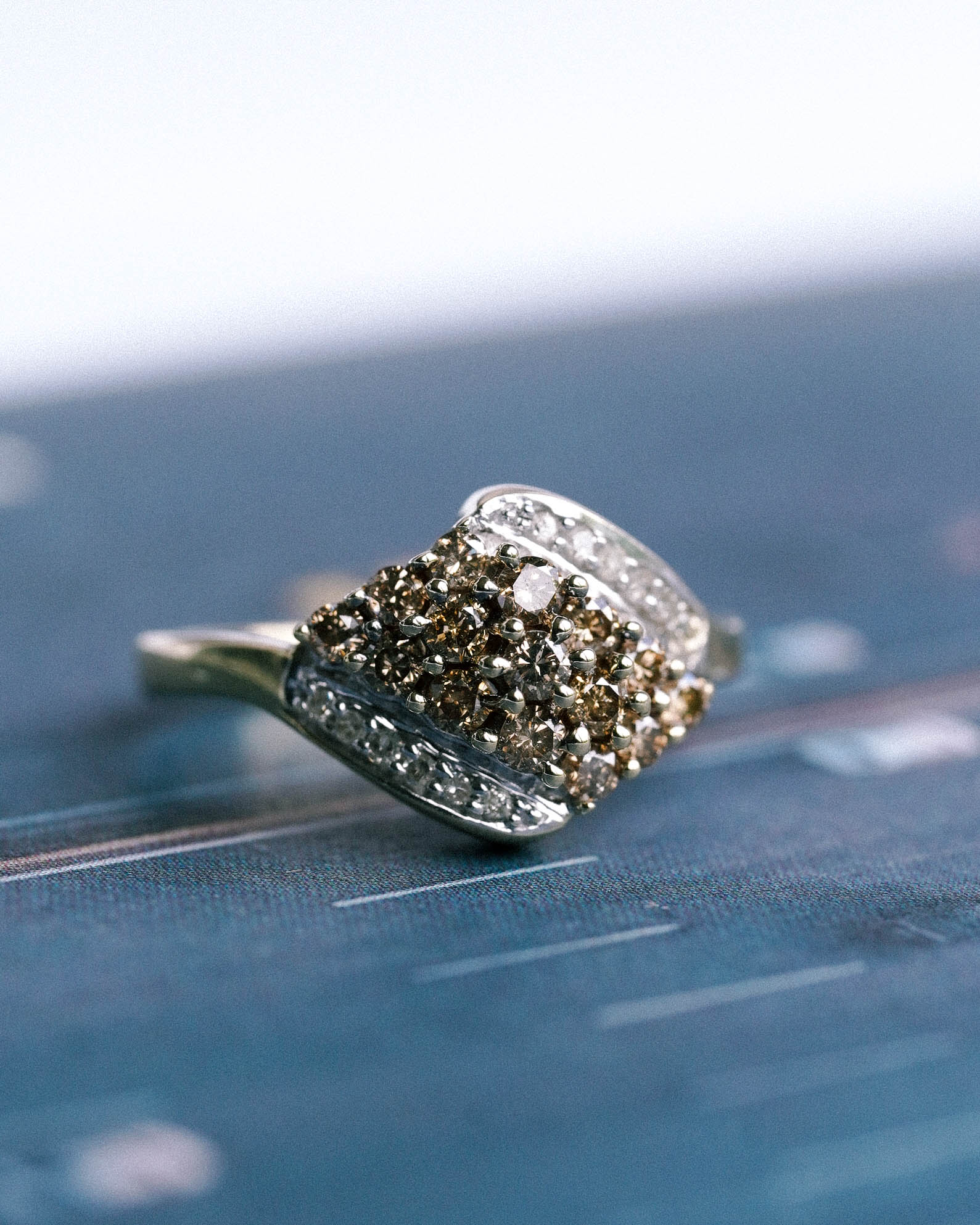 Evelina | Vintage Diamant Cluster Ring