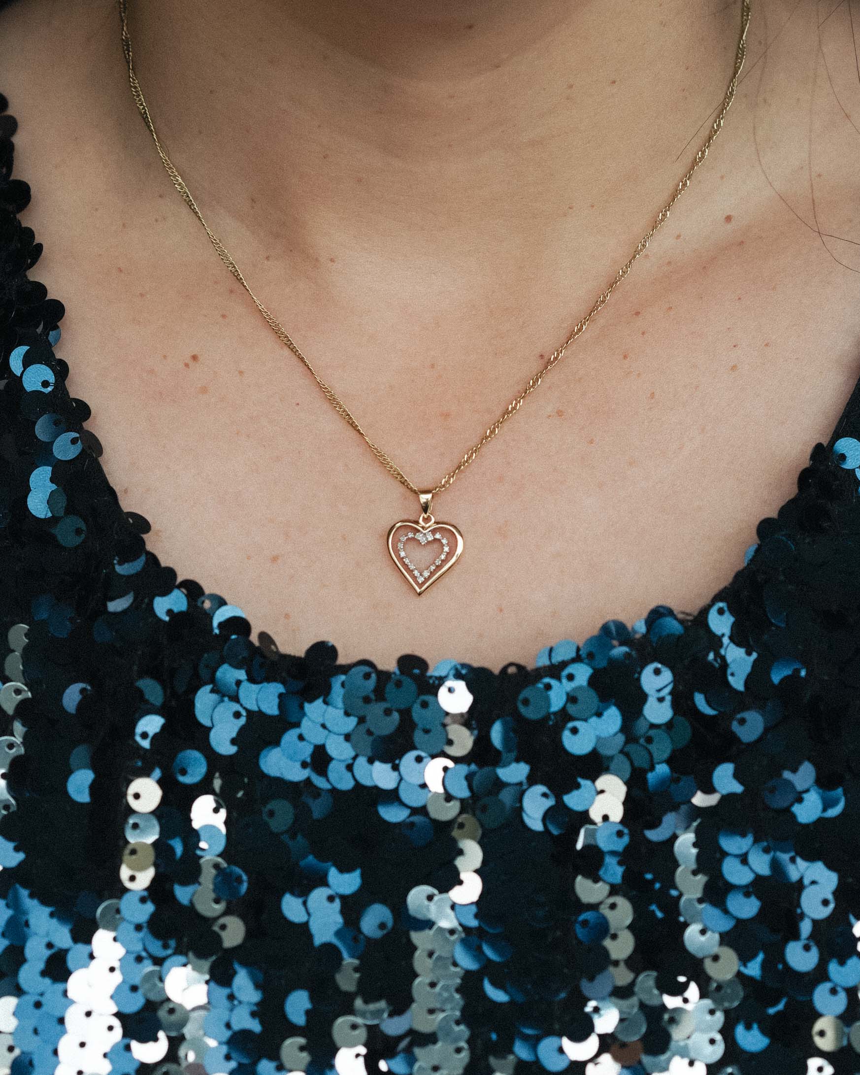 Alindra | Vintage Diamant Hart Hanger