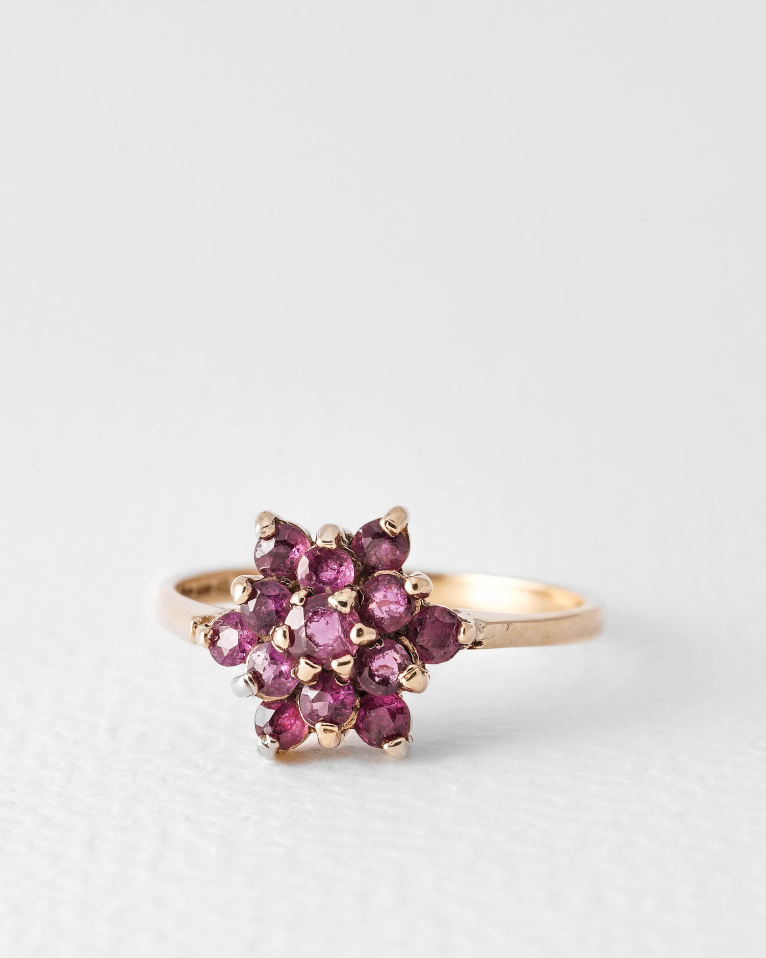 Elodie | Vintage Robijn Cluster