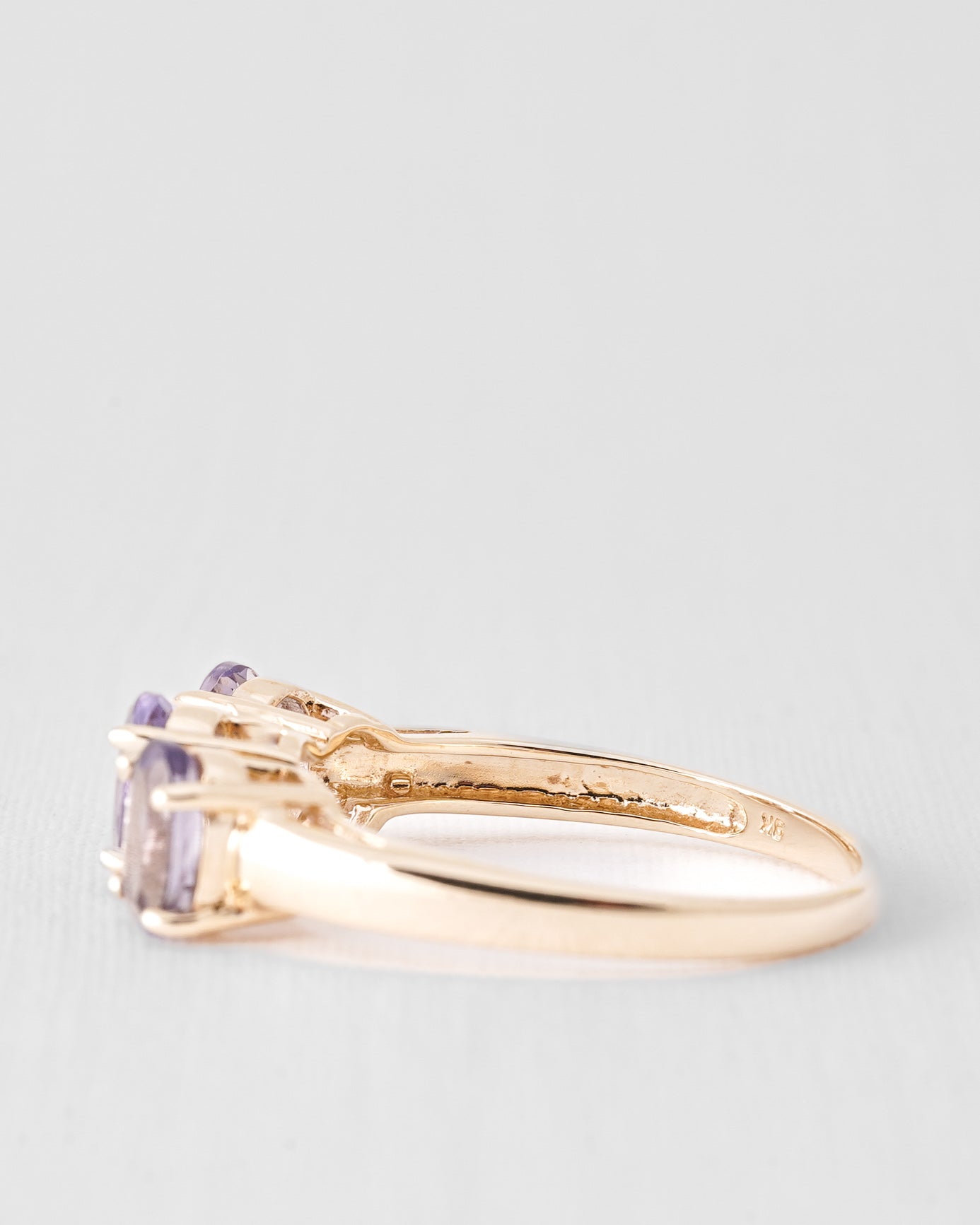 Isoldea | Vintage Ioliet & Diamant Driesteen Ring