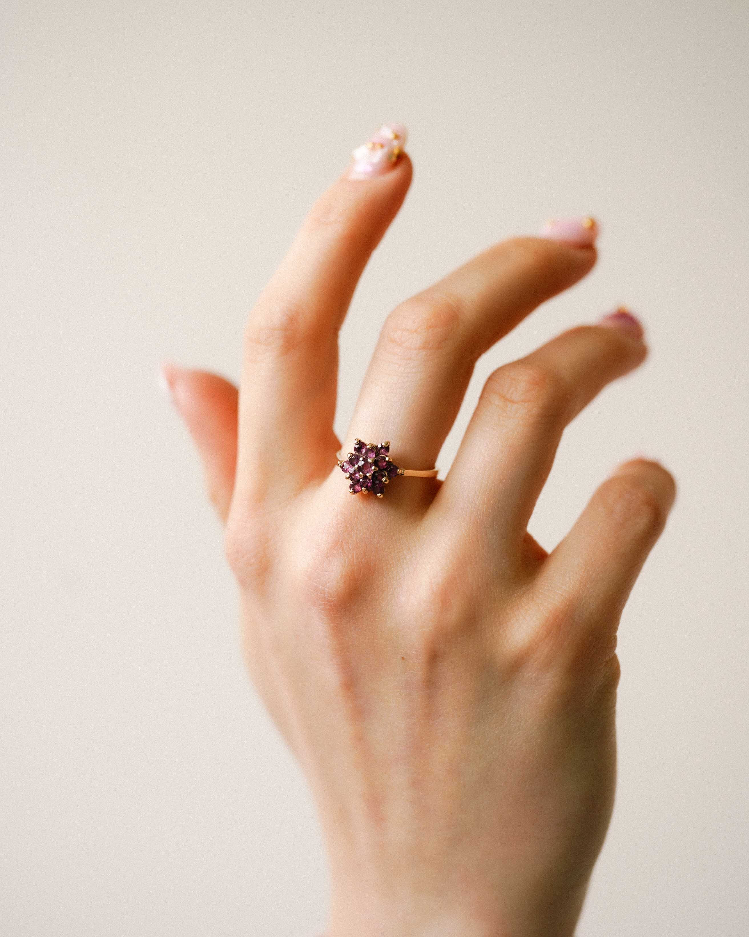 Elodie | Vintage Robijn Cluster