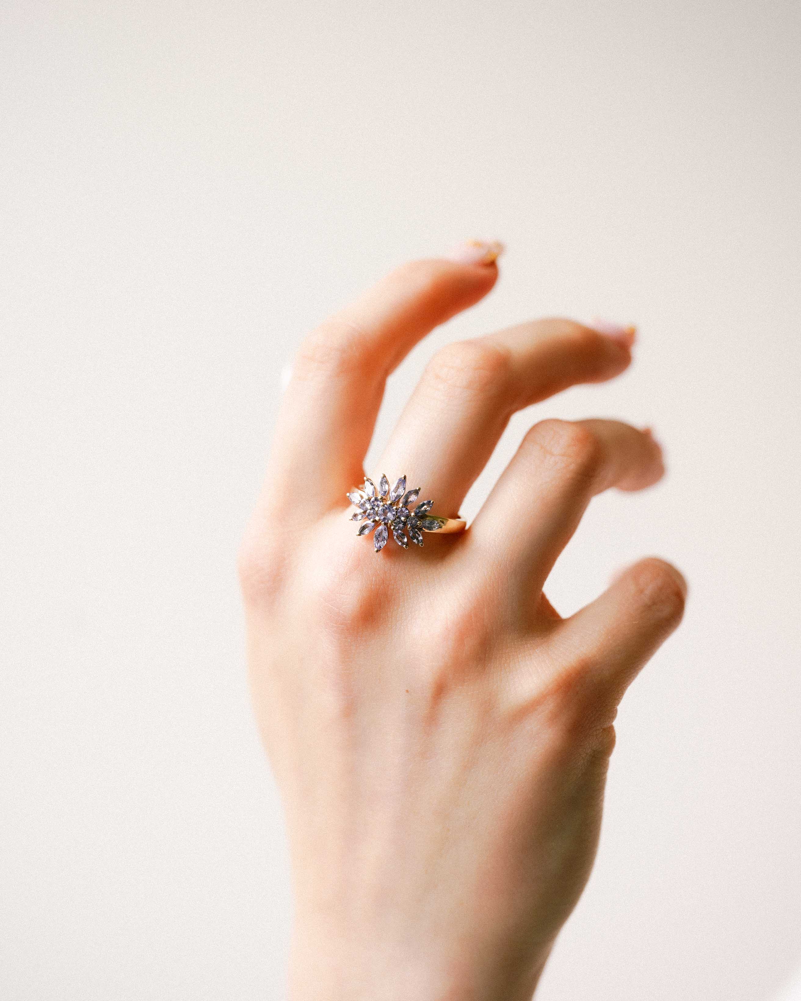 Yara | Vintage Tanzaniet Cluster