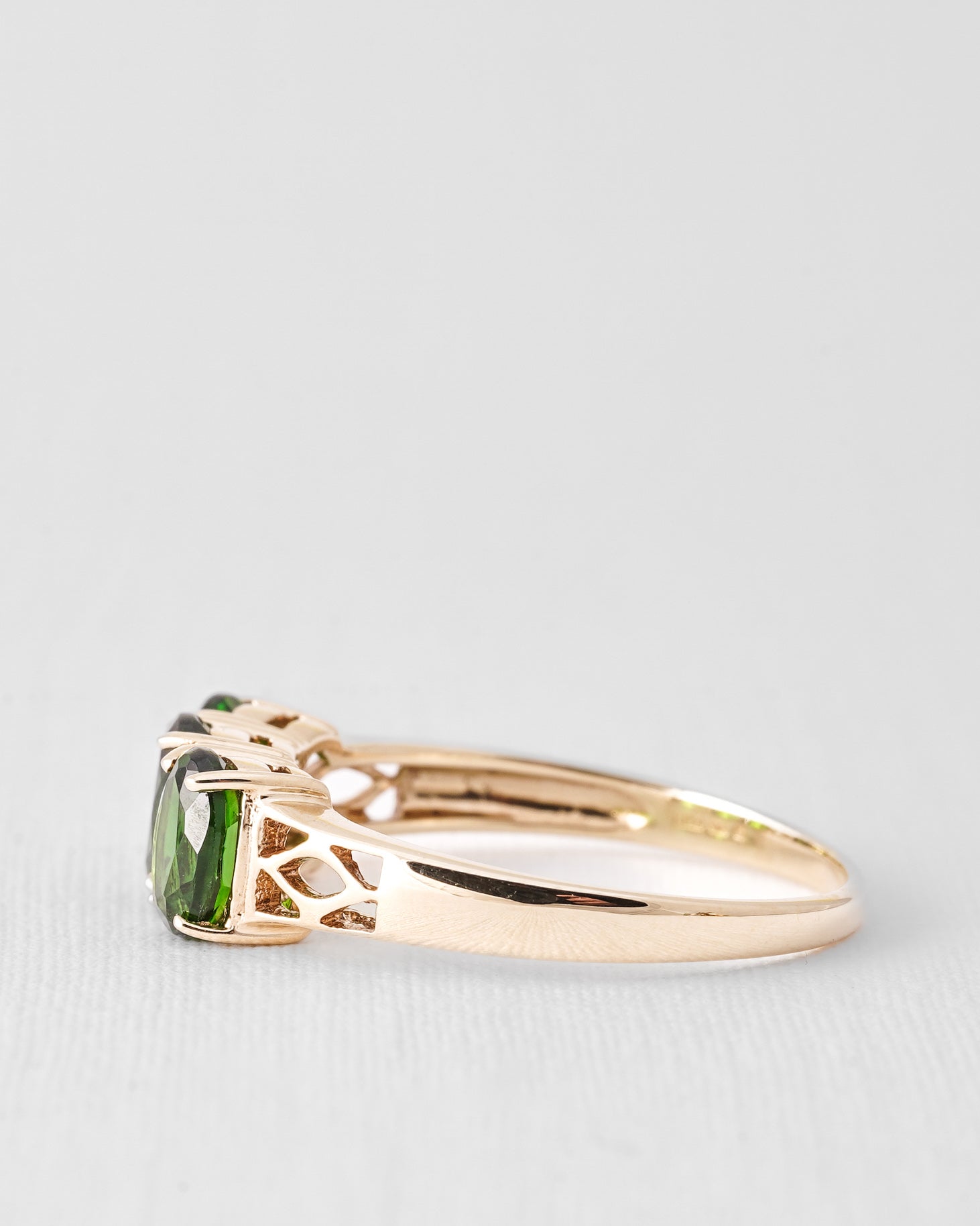 Amadine | Vintage Diopsiet Driesteen Ring